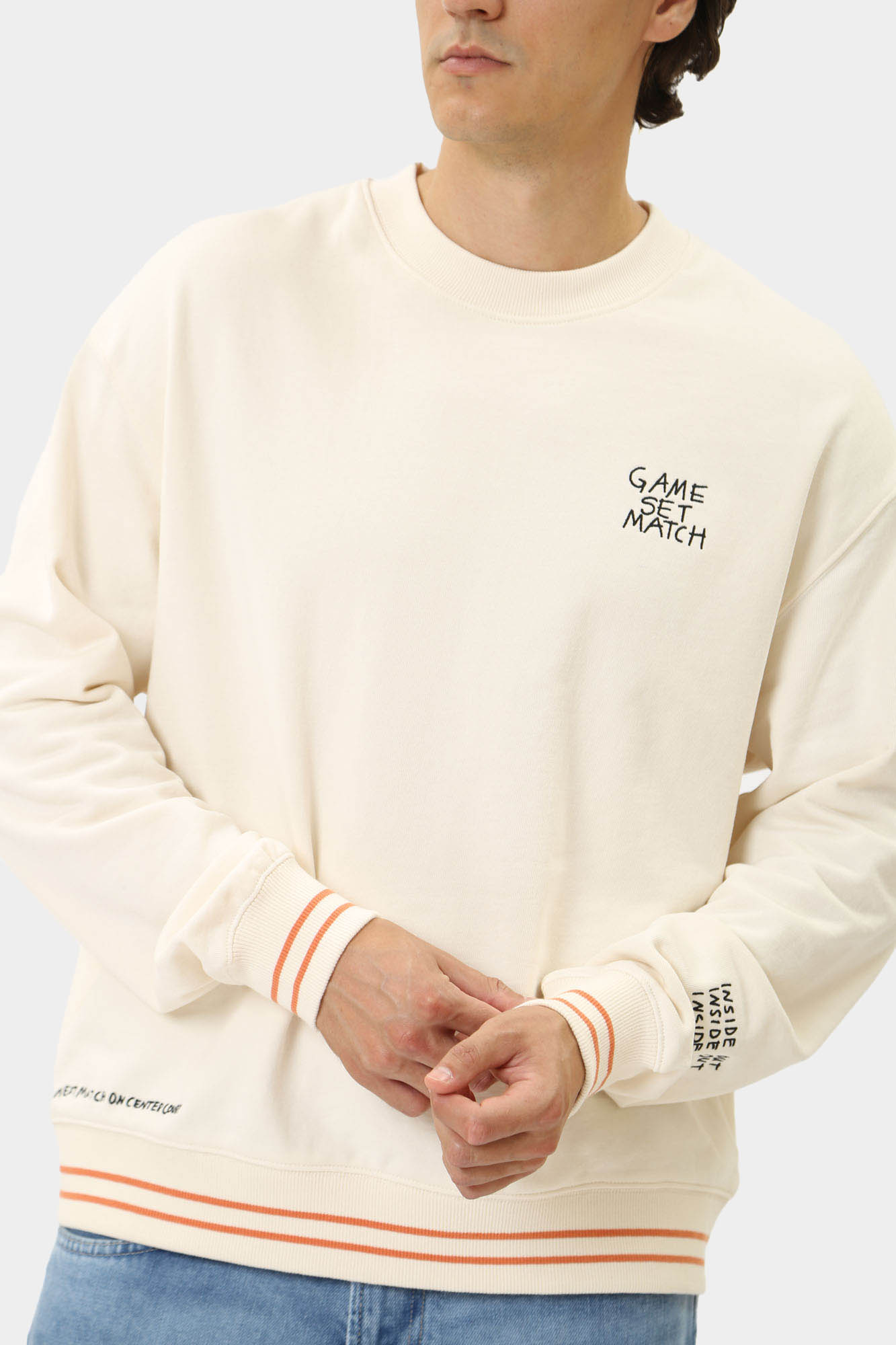 1015273 Толстовка Mustang Молочный