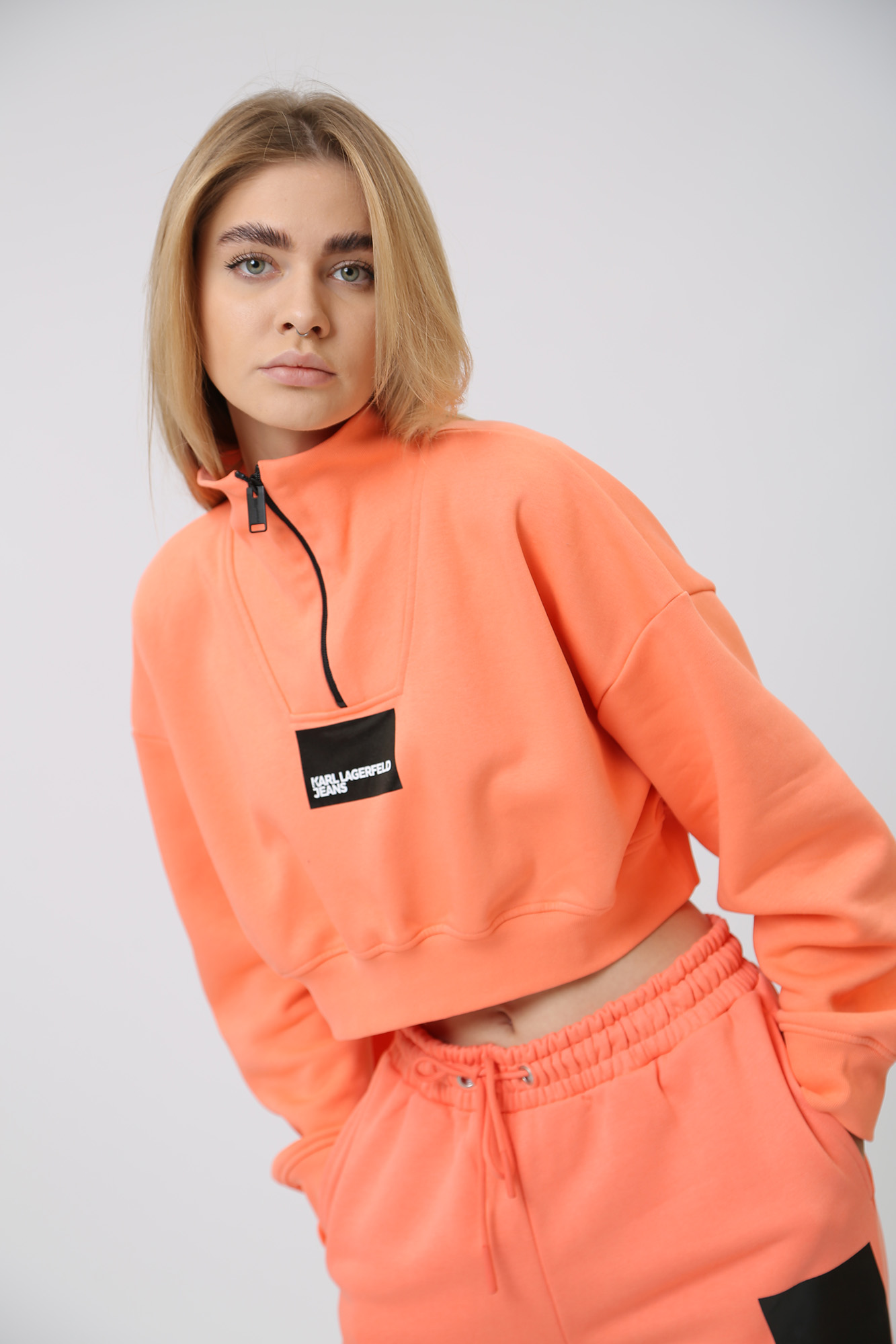 236J1800 свитшот karl lagerfeld jeans