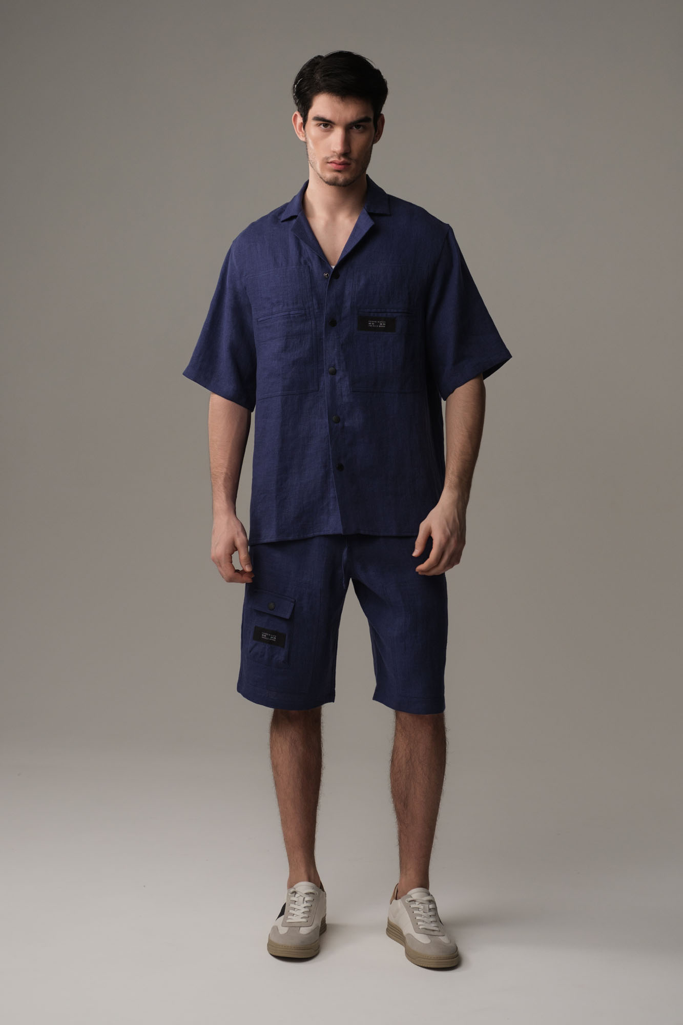 M-251-TH-56-0082 Рубашка с коротким рукавом The Hills Синий