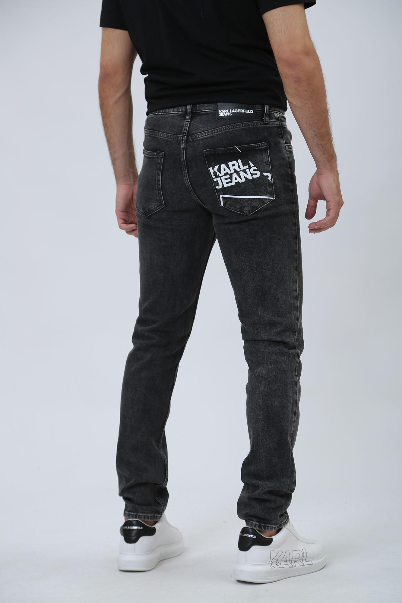 240D1115 Джинсы SLIM  Karl Lagerfeld Jeans Серый