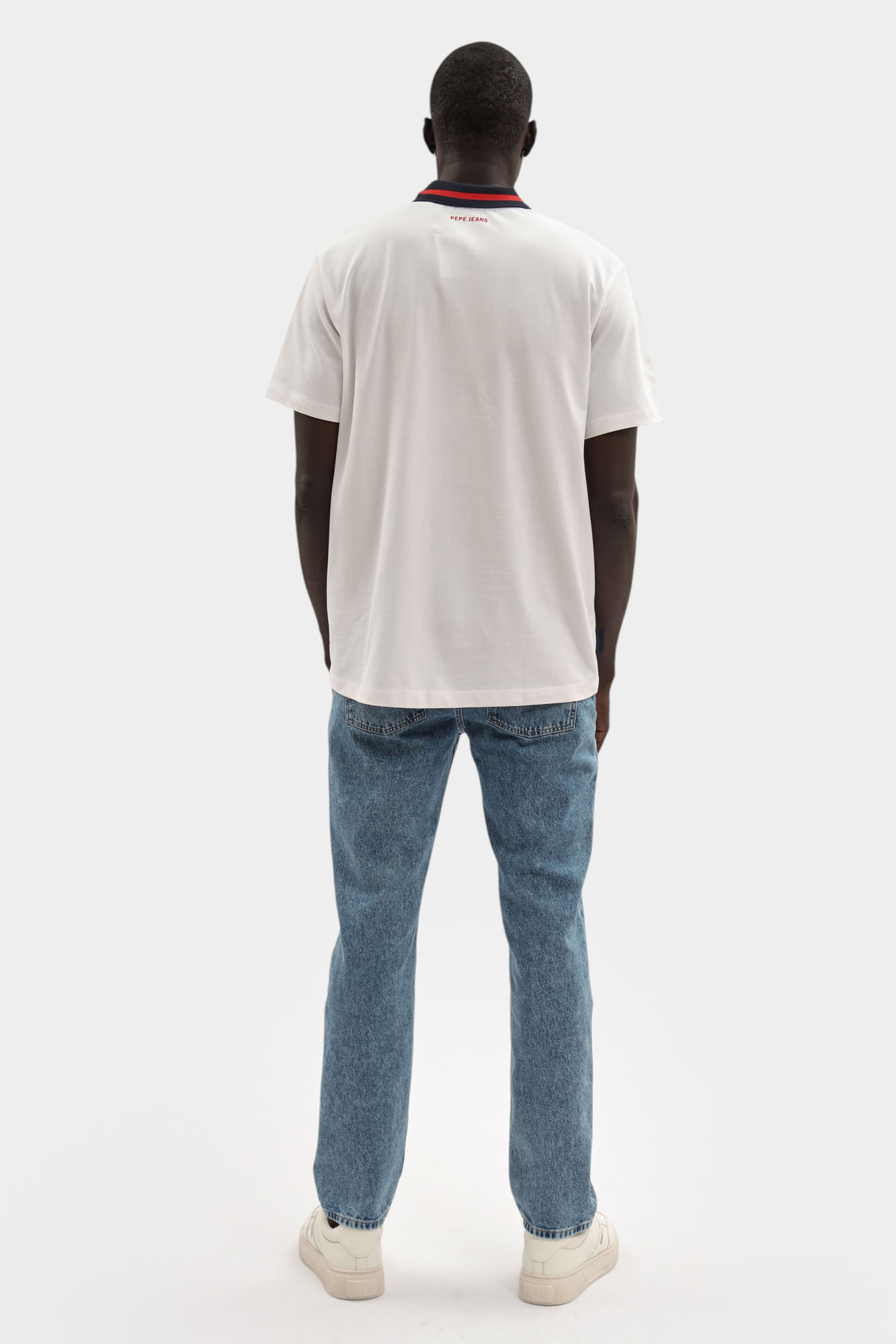 RM5400003..800 Поло с коротким рукавом Pepe Jeans Белый
