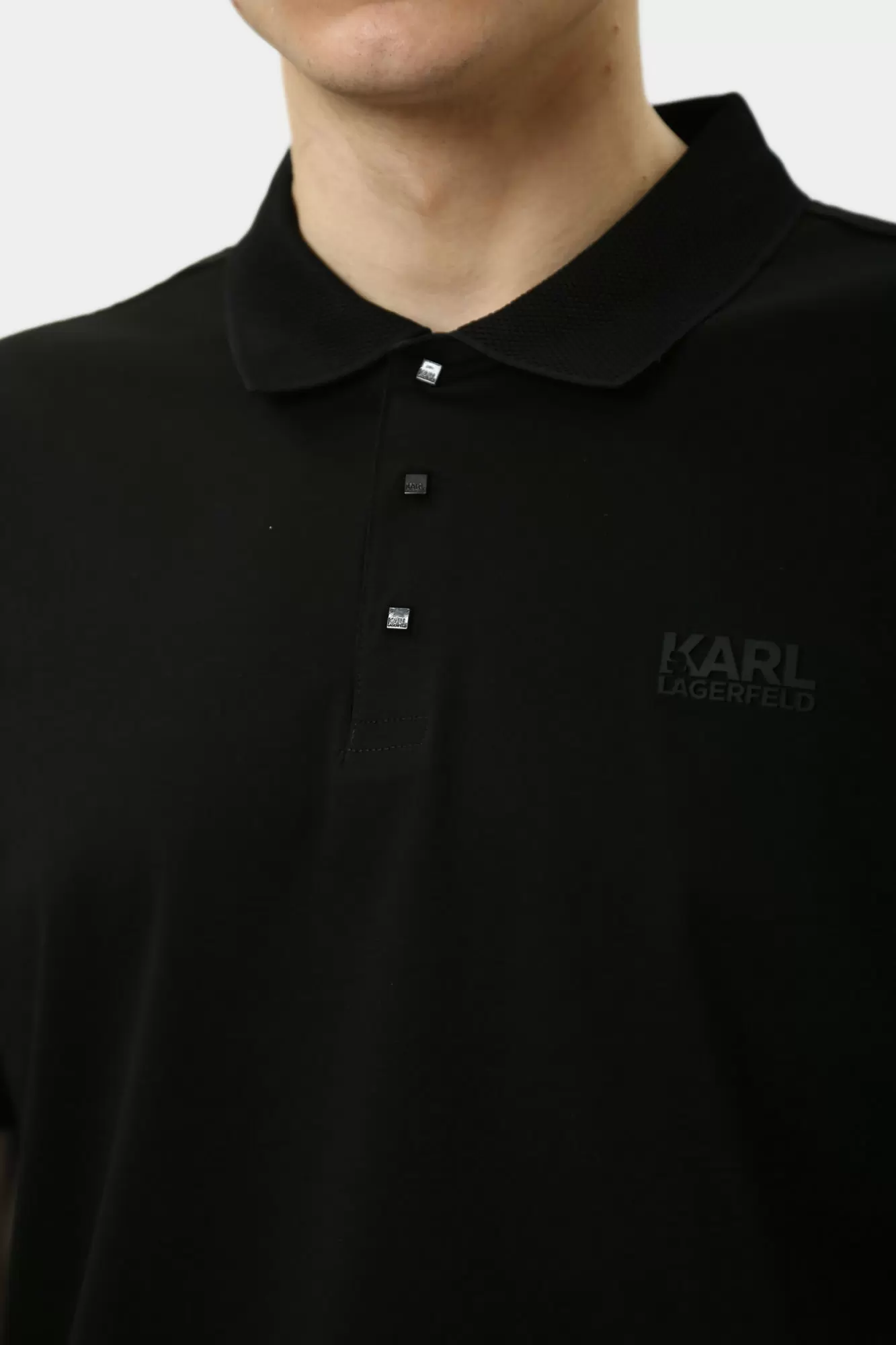 551200_745082 Поло Karl Lagerfeld Черный