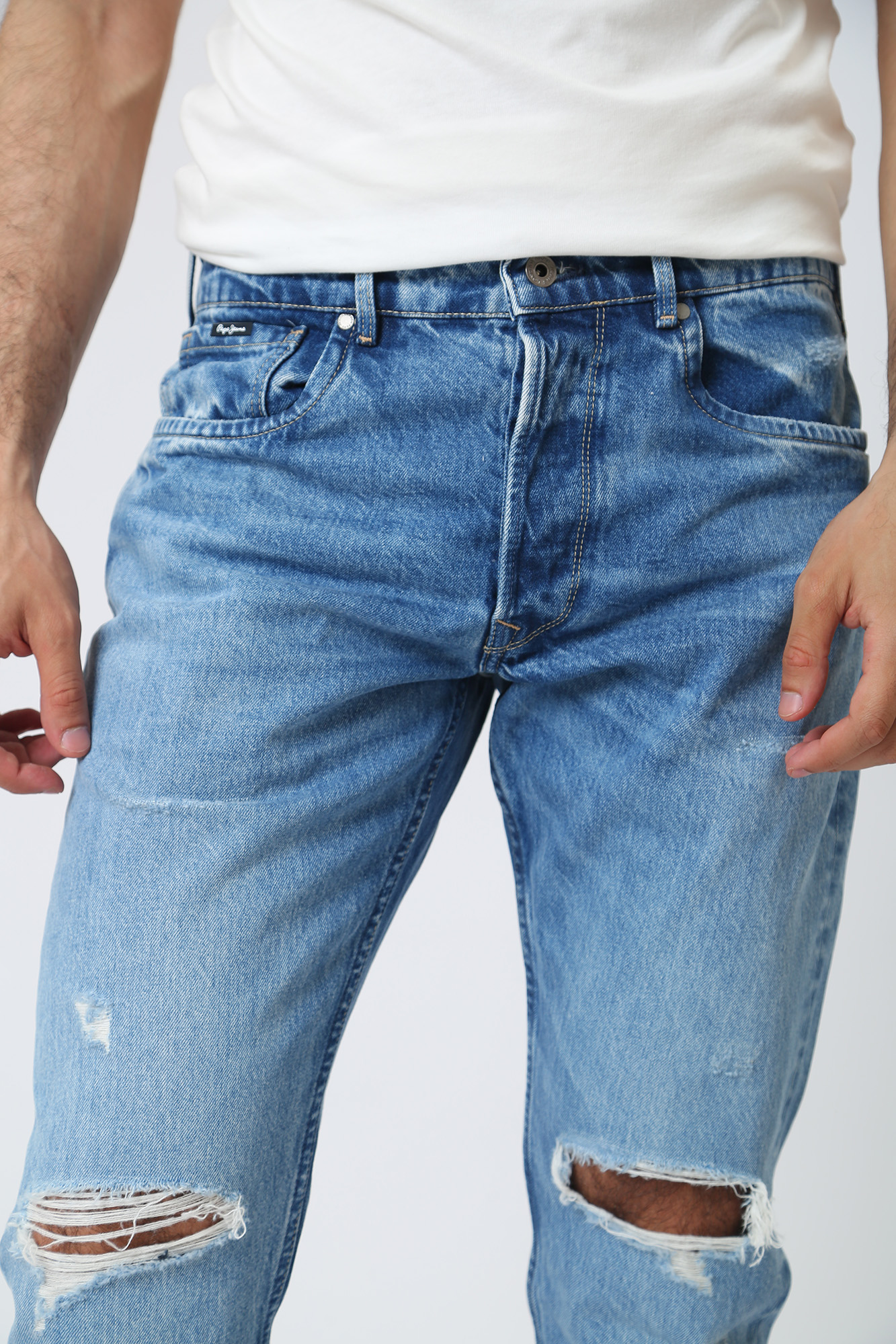 PM206812VT2 Джинсы Pepe Jeans Синий