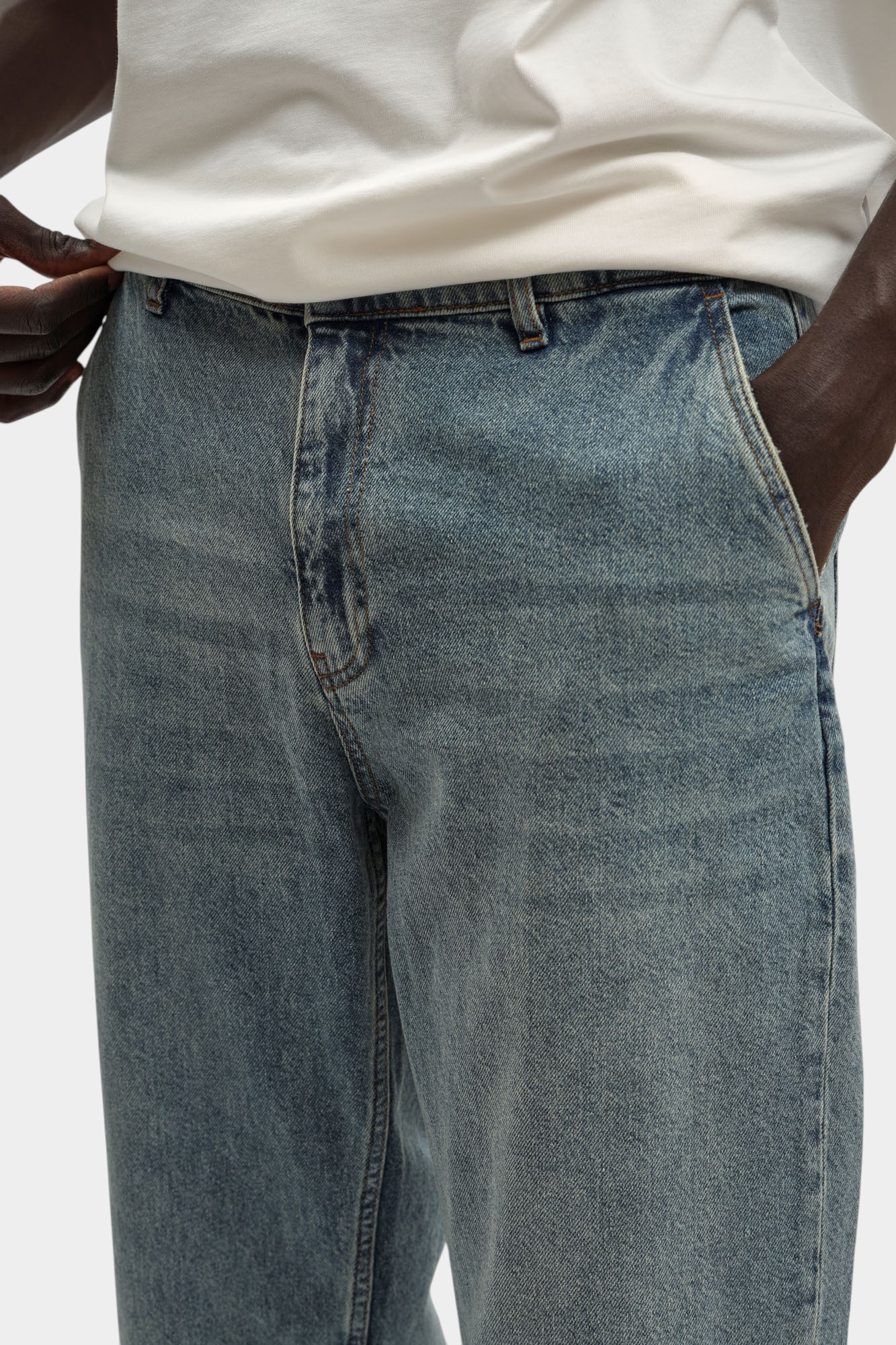 VM-OMA-33-601 Джинсы Van Mich Голубой