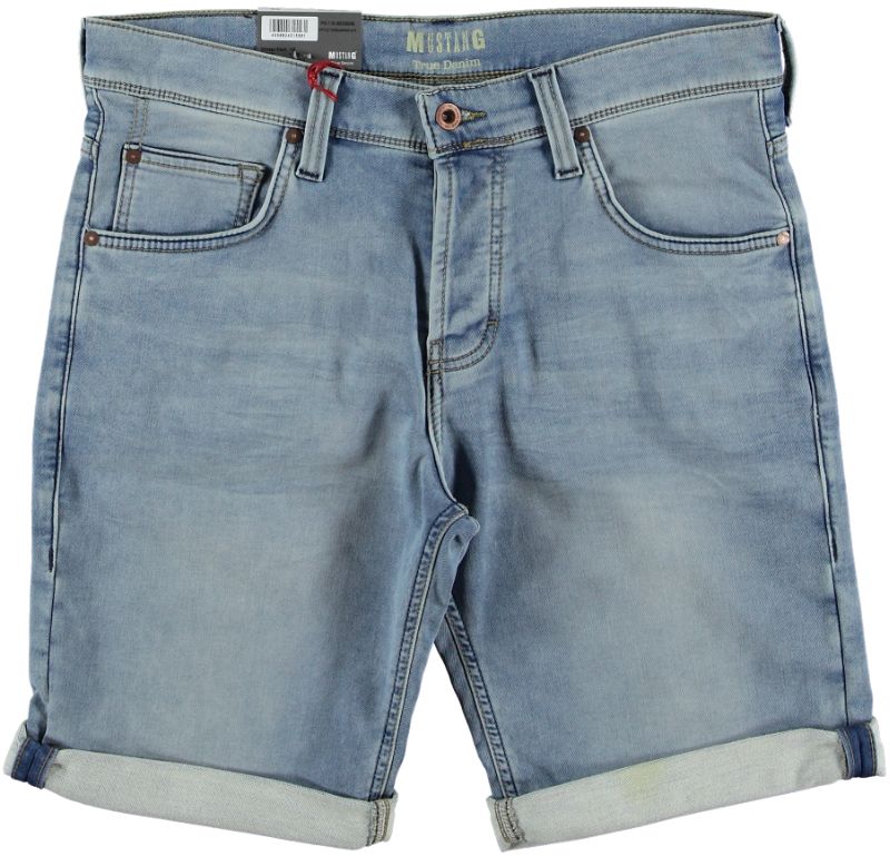 1007754-5000 Шорты джинсовые Mustang Голубой