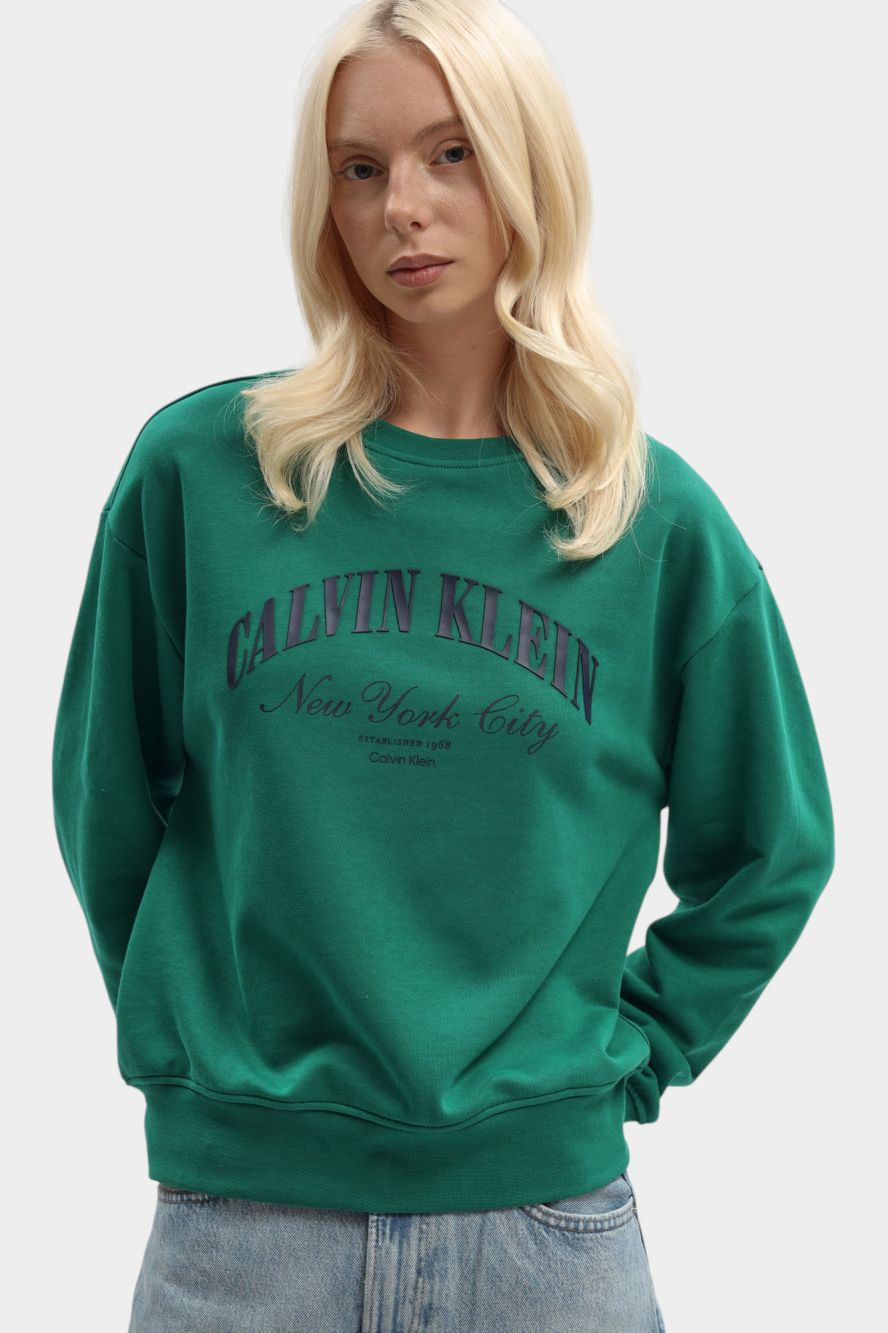 Свитшот б/р Calvin Klein Jeans Зеленый