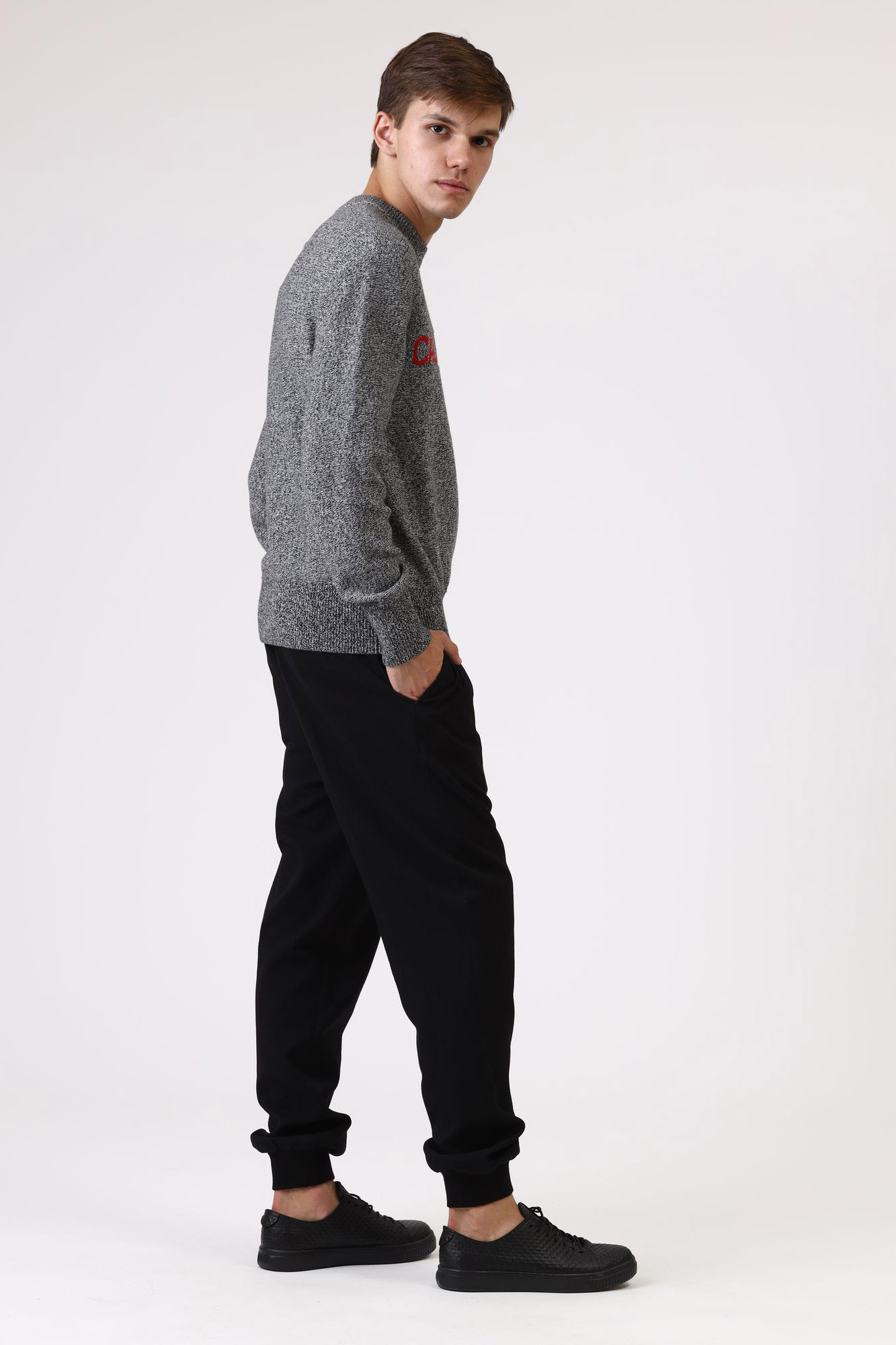 J30J312534_ Джемпер Calvin Klein Jeans Серый