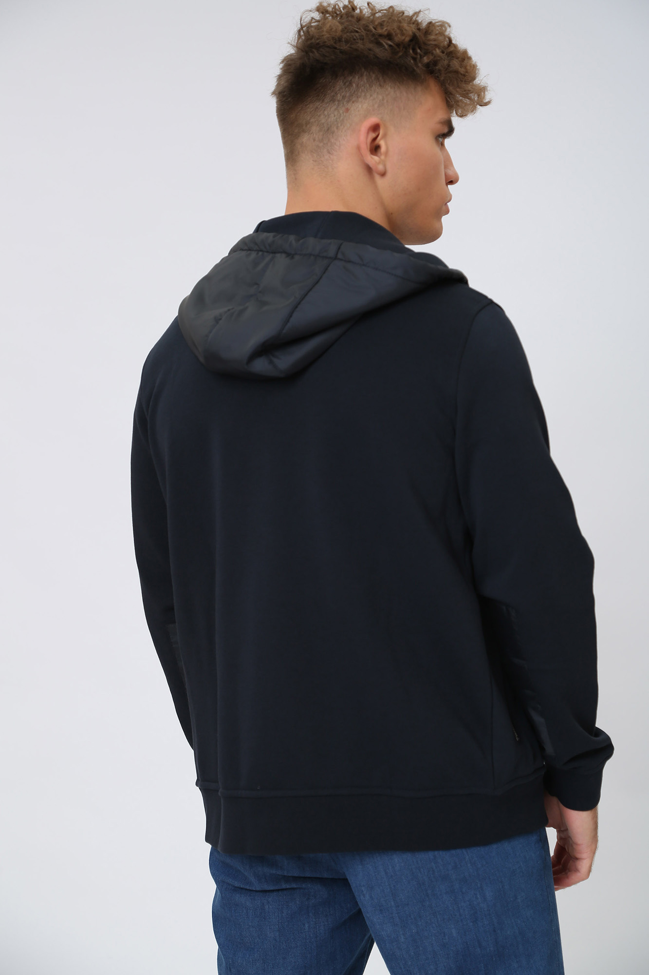 531900_705083 Толстовка с капюшоном Karl Lagerfeld Синий