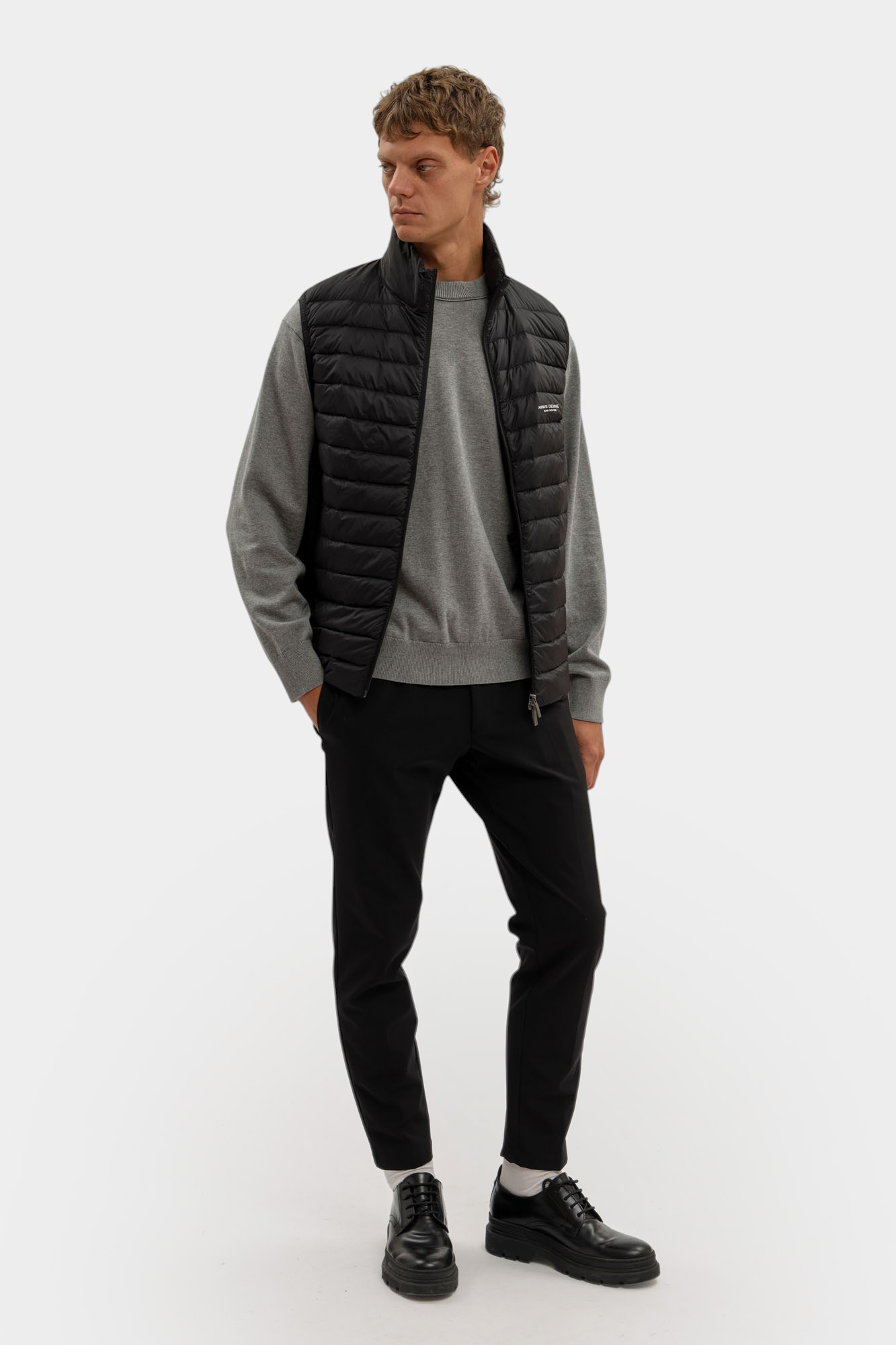 XM001576_AF16927 Жилет утепленный Armani Exchange Черный