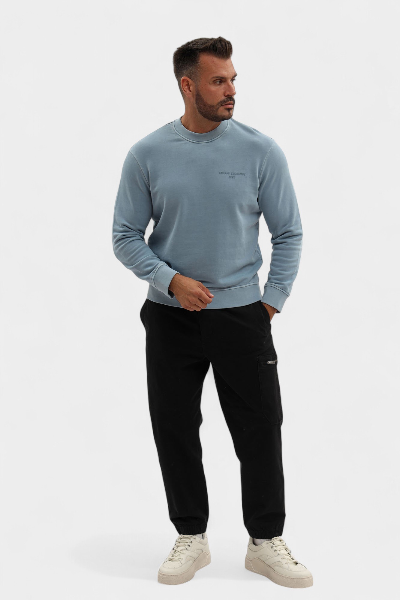 XM000984_AF16281 Свитшот Armani Exchange Голубой