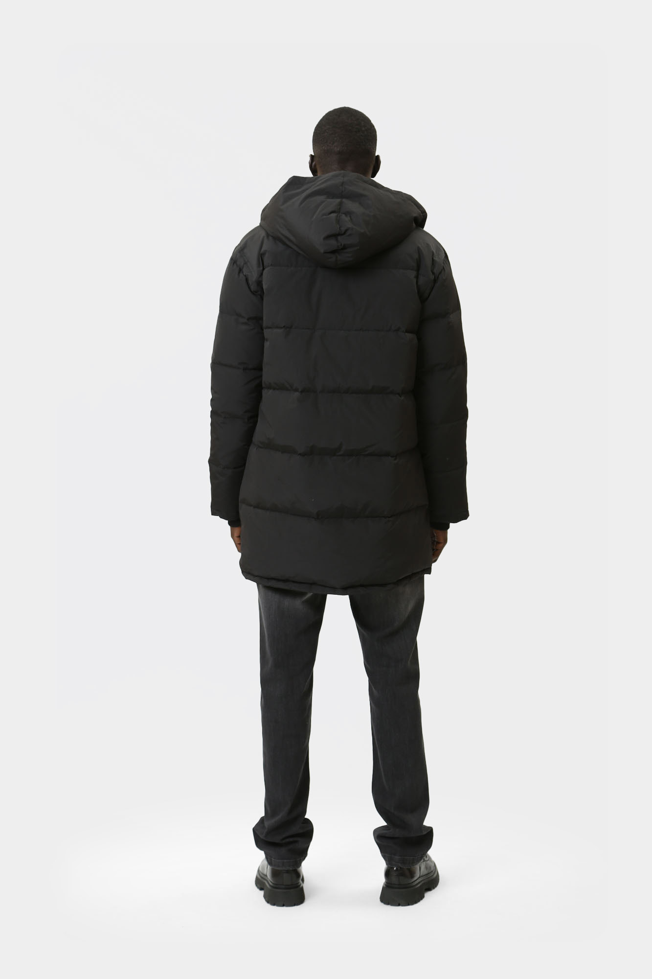 PBMG0422 Пуховик Bikkembergs Черный