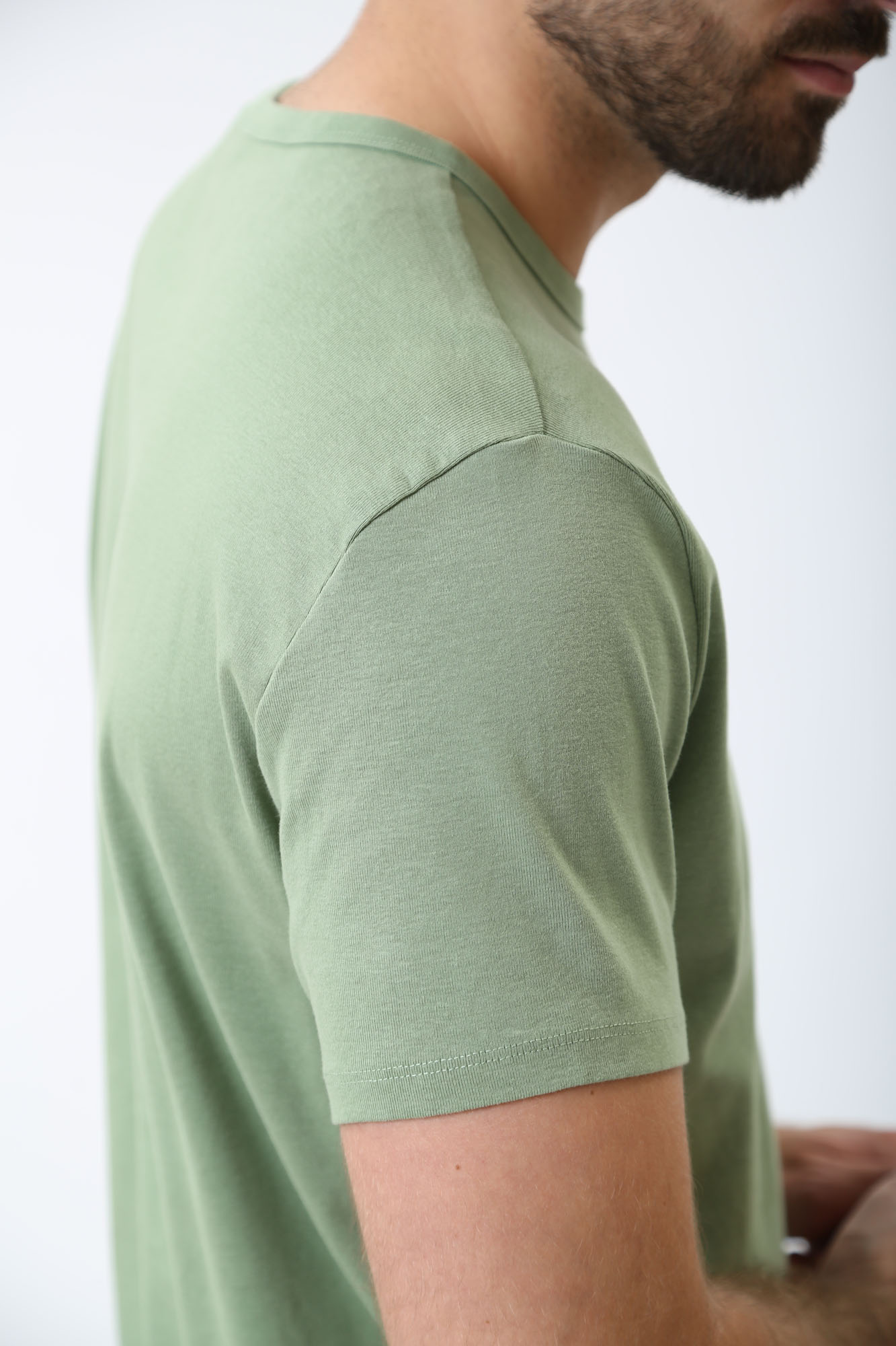 1014930 Футболка Mustang Зеленый