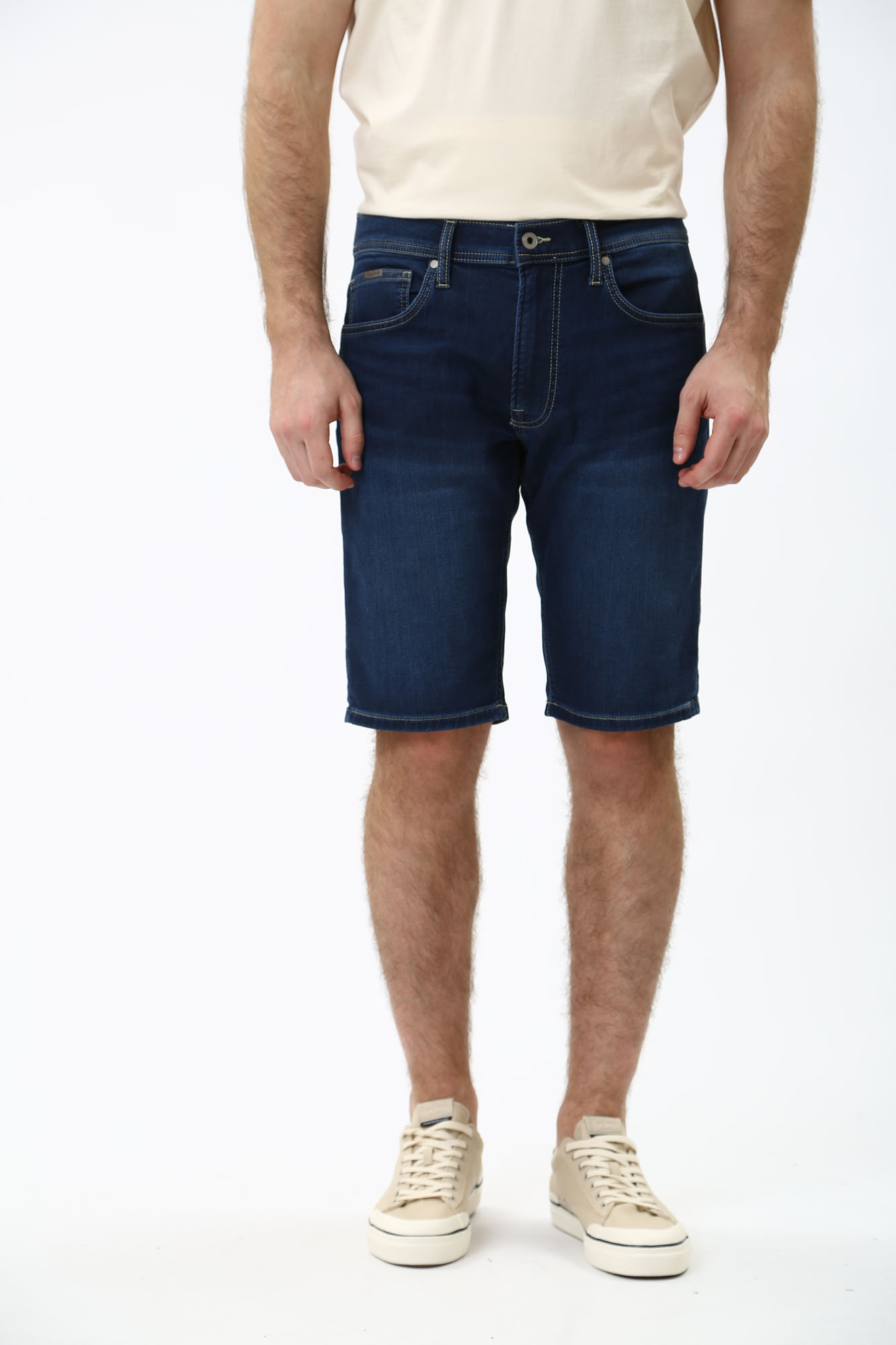 PM801075DP4 Шорты джинсовые Pepe Jeans Синий