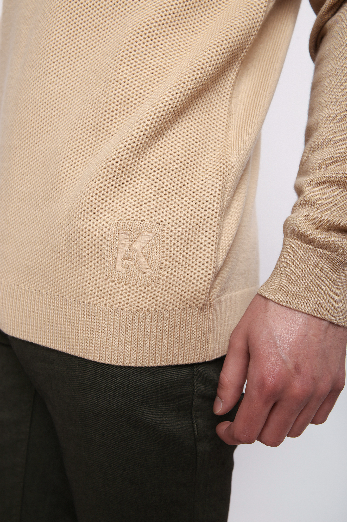 512399_655036 Водолазка Karl Lagerfeld Бежевый