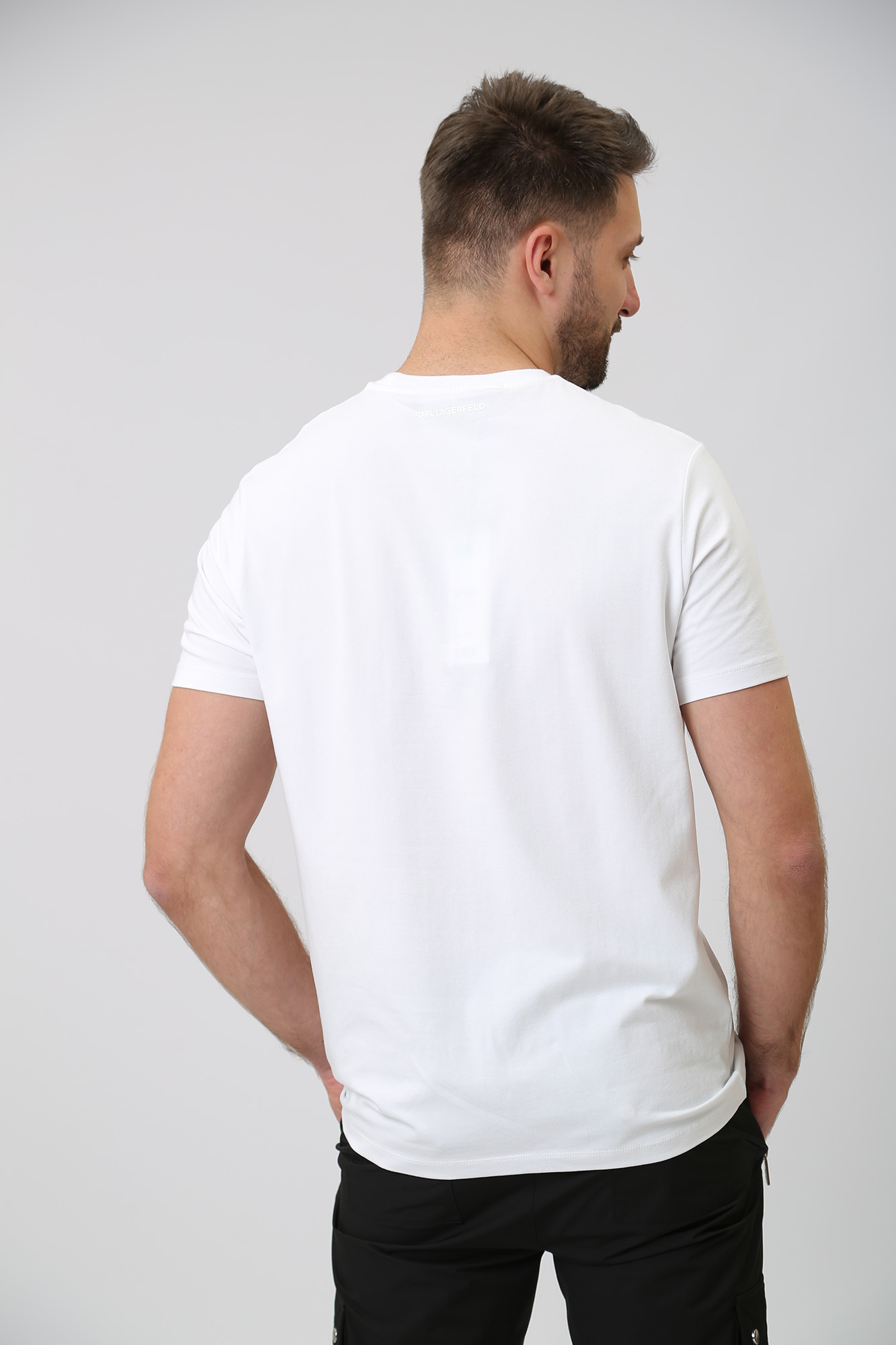 500221_755890 Футболка Karl Lagerfeld Белый