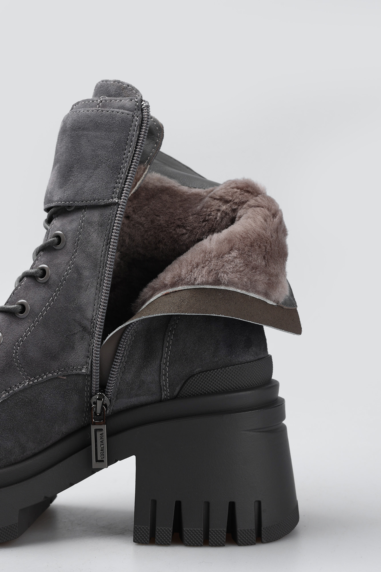GL3031-661-3M  Ботинки женские Ботинки Graciana Серый