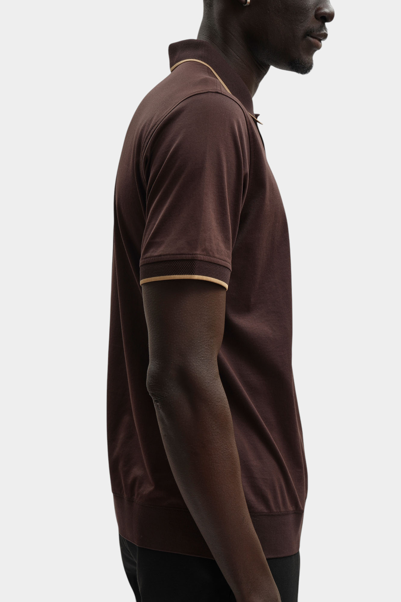 561200_745080 Поло Karl Lagerfeld Коричневый