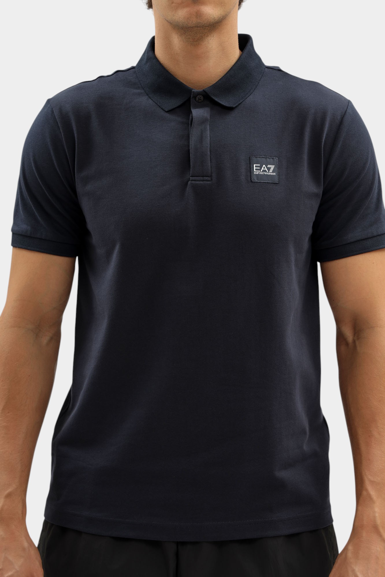 7M000901_AF10373 Поло EA7 Голубой