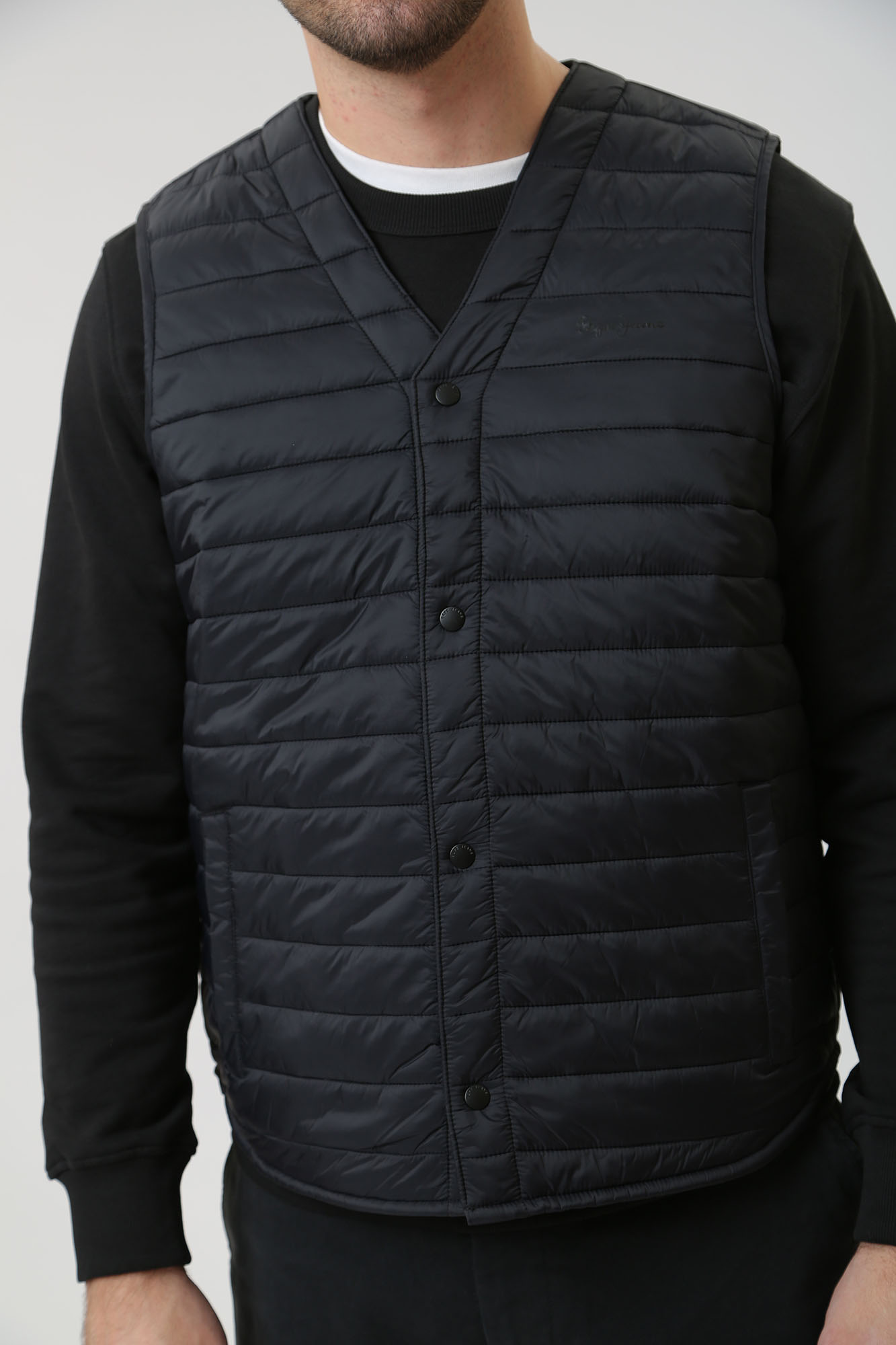 PM402876 Жилет утепленный Pepe Jeans Черный