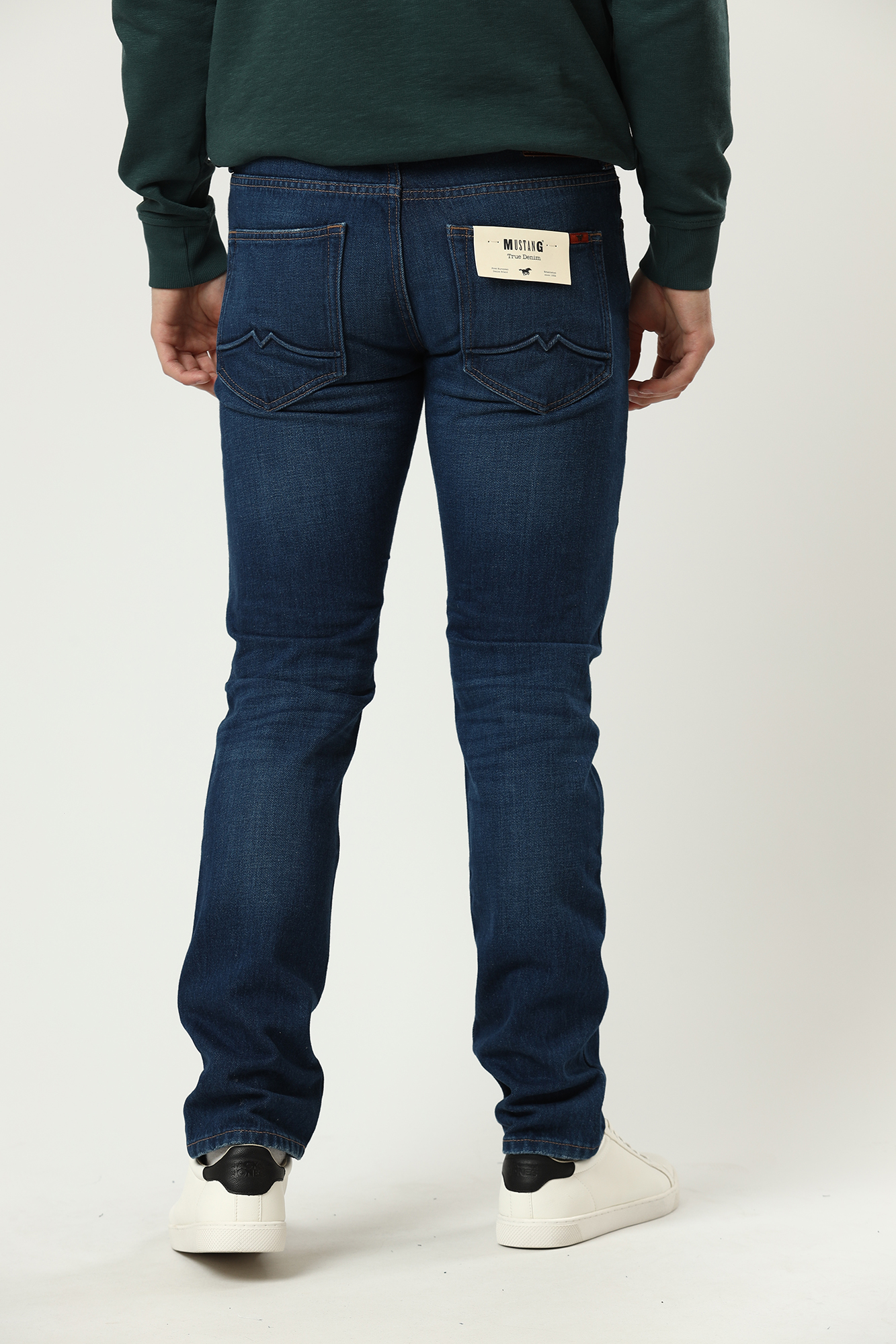 1012358-5000 Джинсы Oregon Tapered Mustang Синий