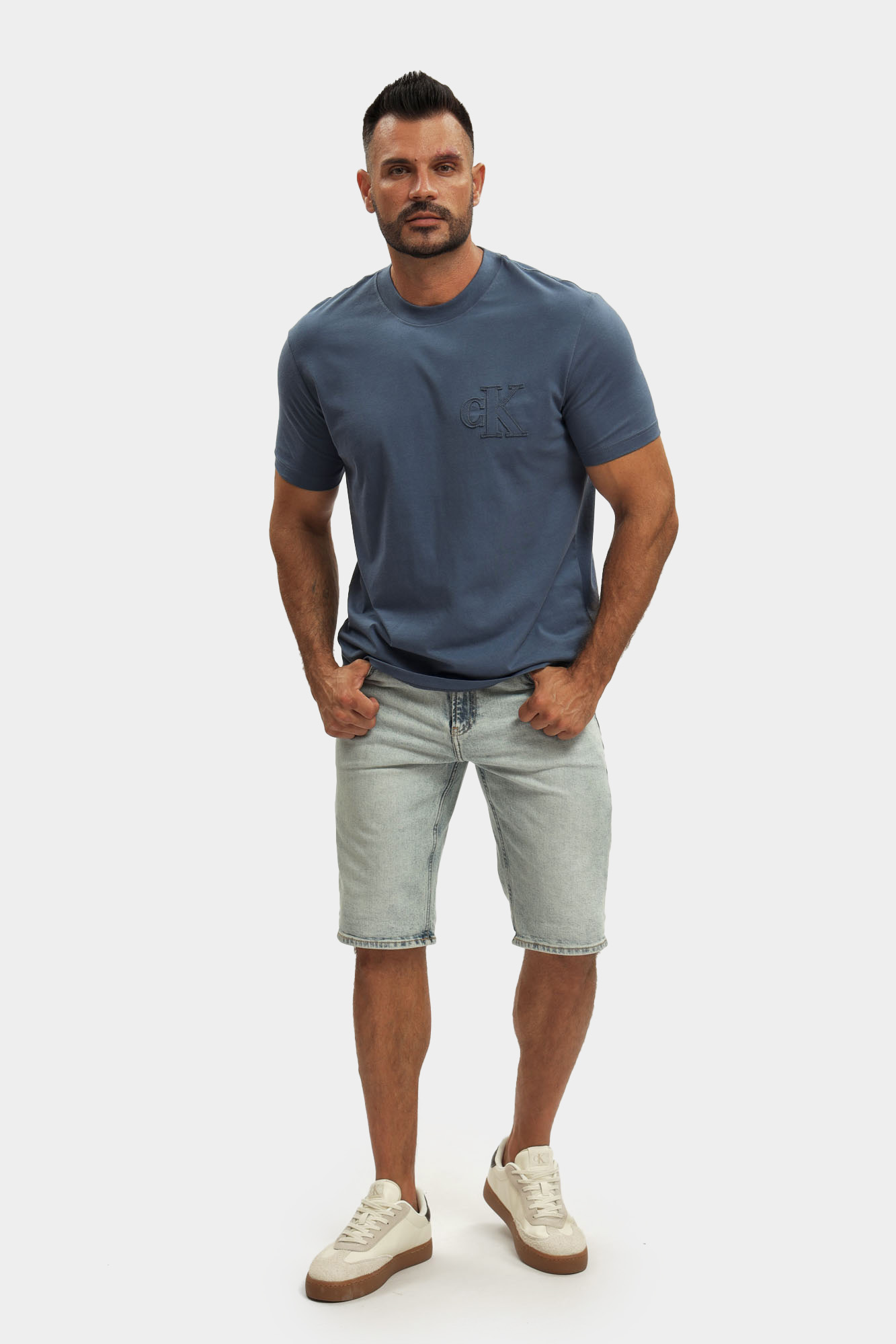 J30J327494 Футболка Calvin Klein Jeans Синий