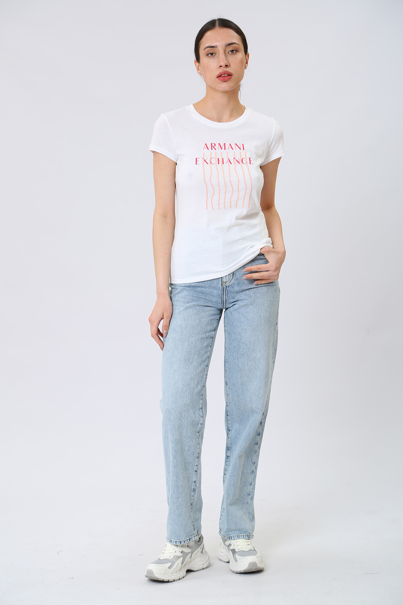 3RYTEW_YJ8QZ футболка armani exchange 