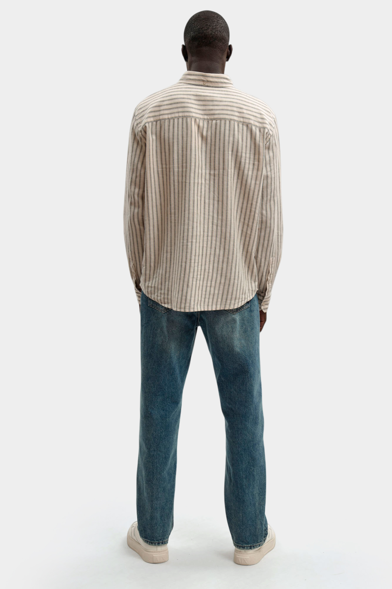 1017540 Рубашка Mustang Бежевый