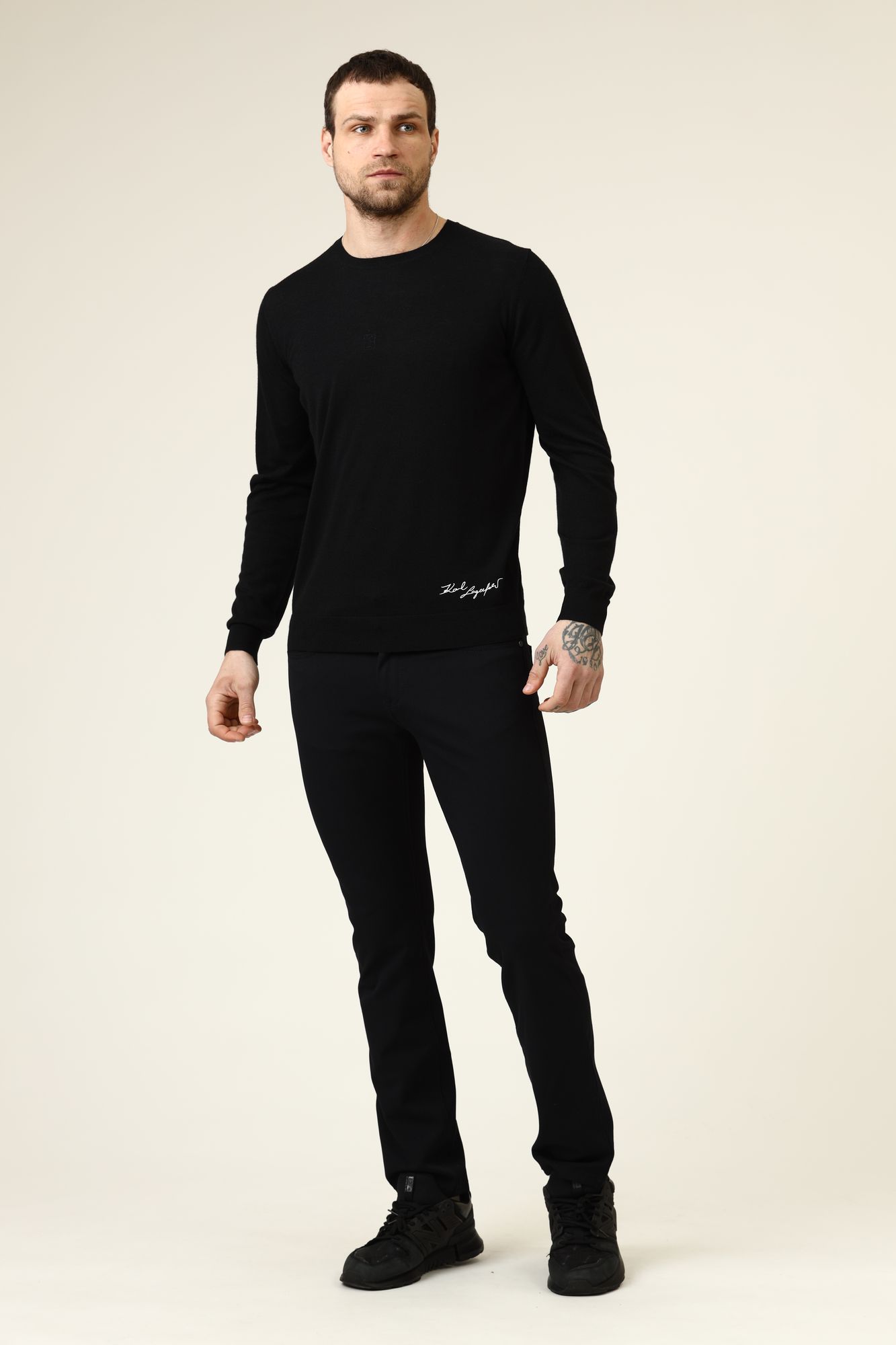 502815_265840 Брюки 5-карманные Karl Lagerfeld Синий