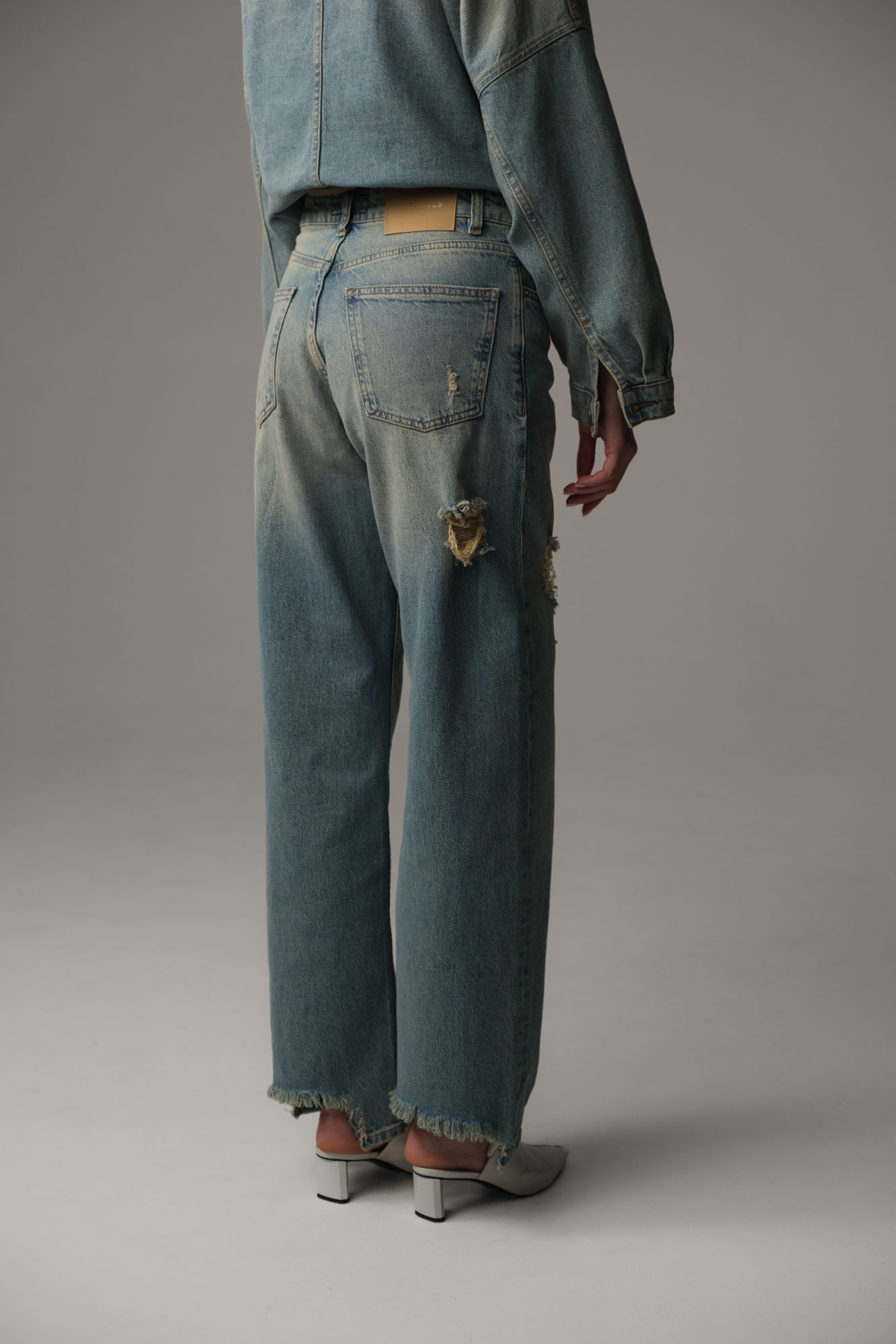 W-242-TO-56-4872 брюки джинсовые the hills 