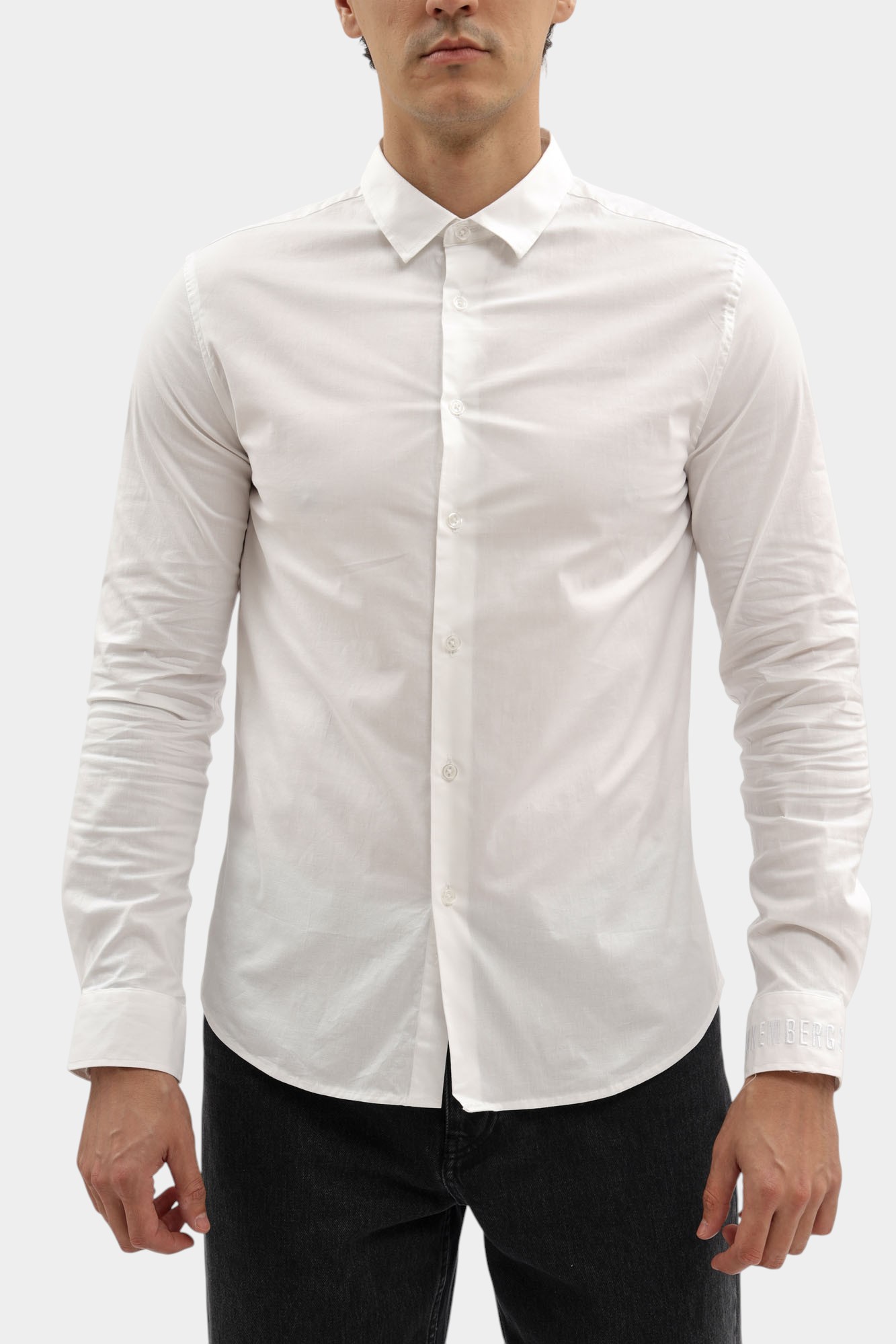 BMS1035 Рубашка Bikkembergs Белый