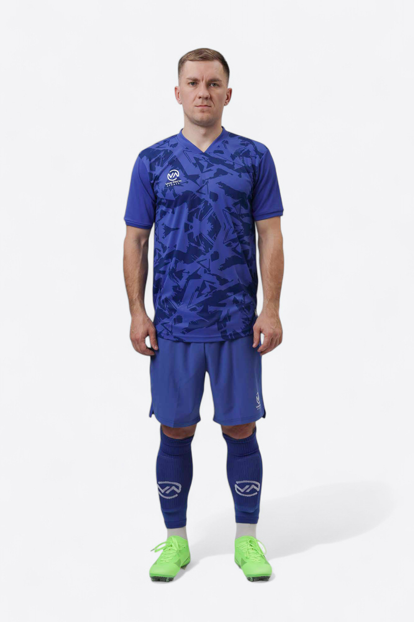 IND4188 Футболка игровая Van Mich Sports Синий