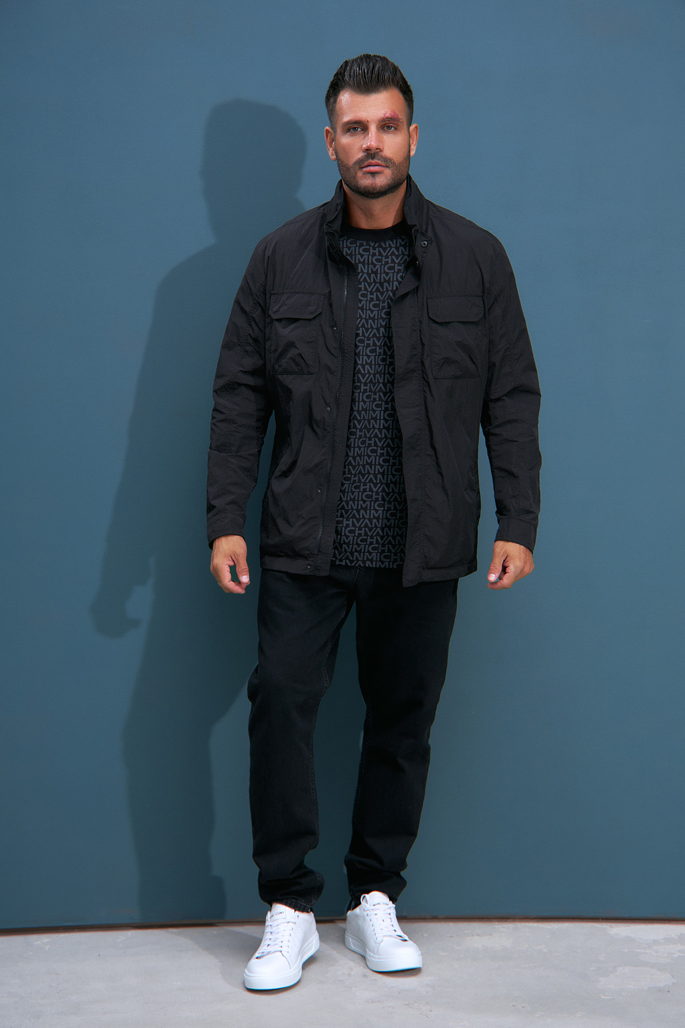 VM-232-52-004 Куртка Van Mich Черный