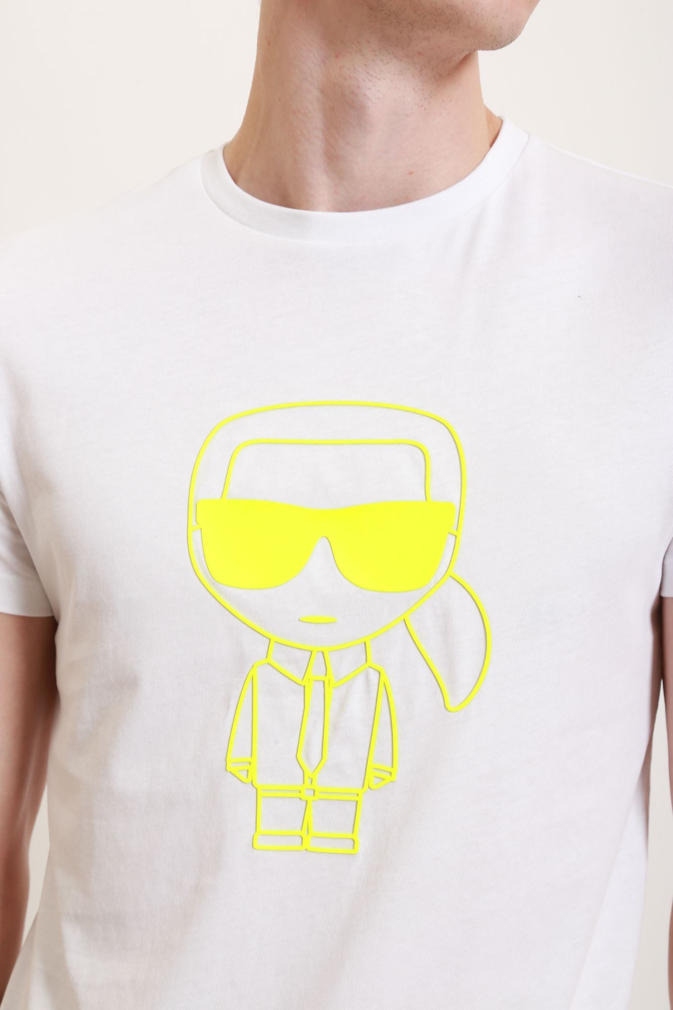 511224_755091 Футболка Karl Lagerfeld Белый