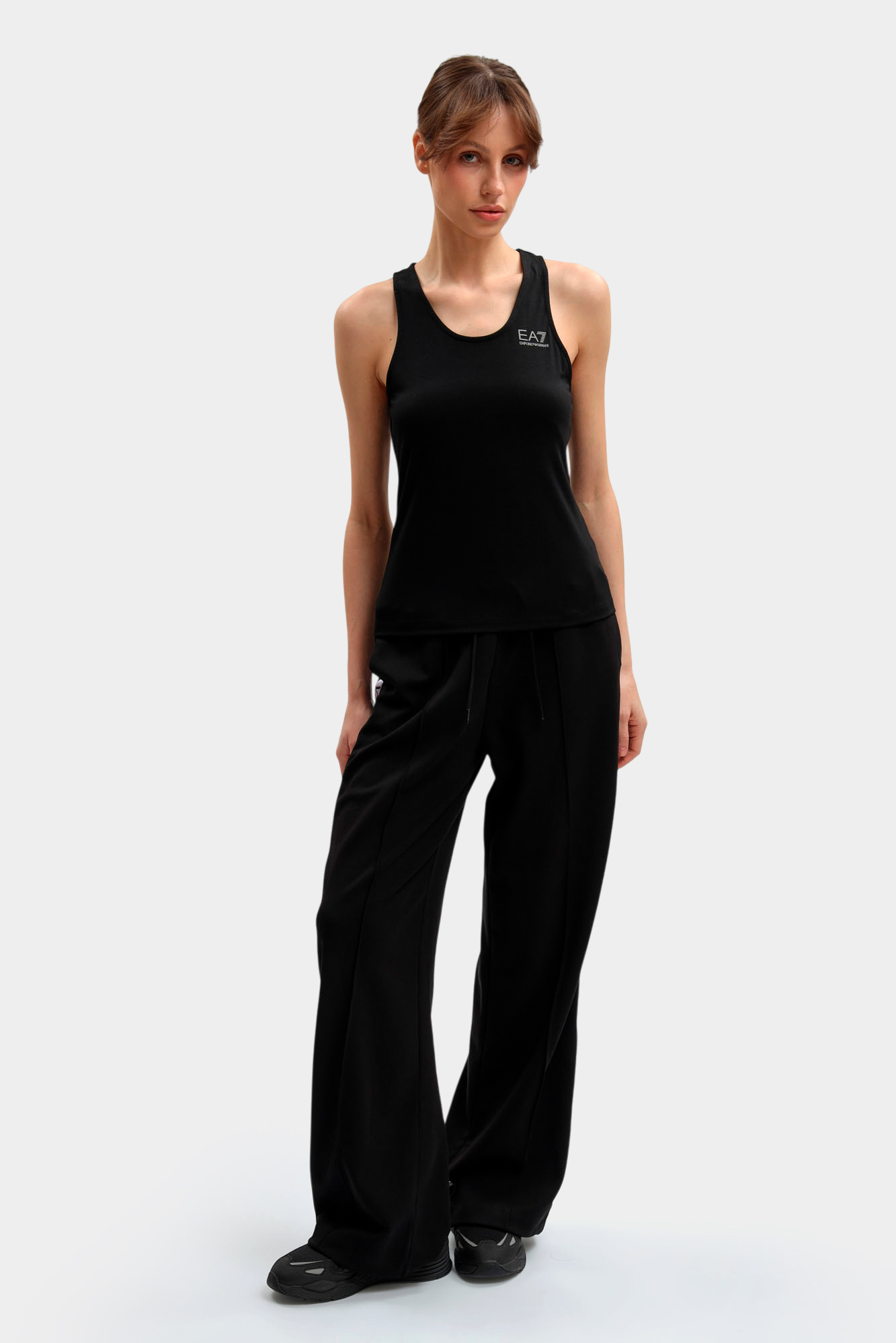 Топ спортивный EA7 Черный