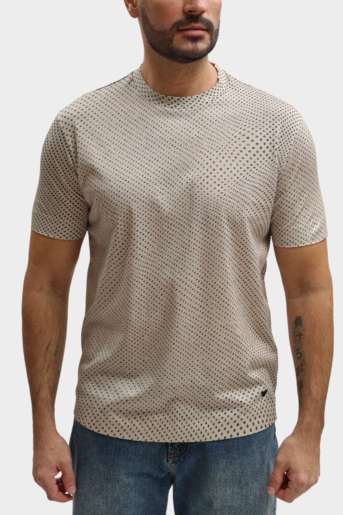 EM005270_AF24857 Футболка Emporio Armani Бежевый