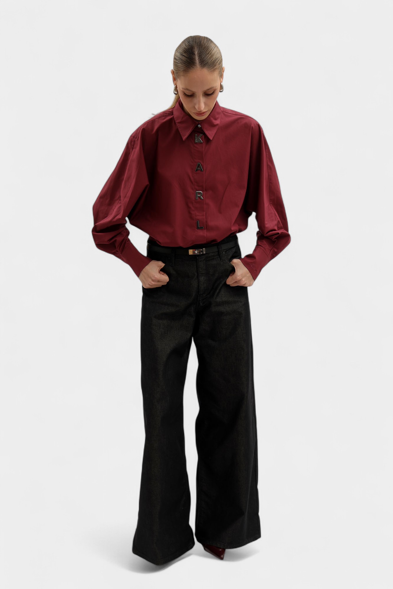 A4W11022 блуза karl lagerfeld 