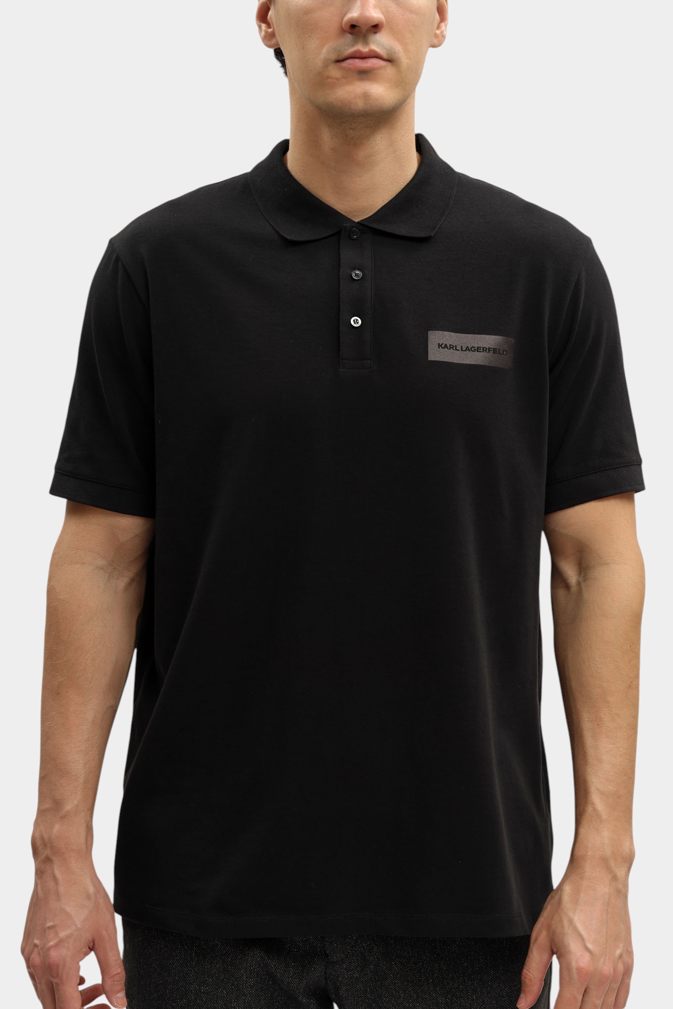 554221_745019 Поло Karl Lagerfeld Черный