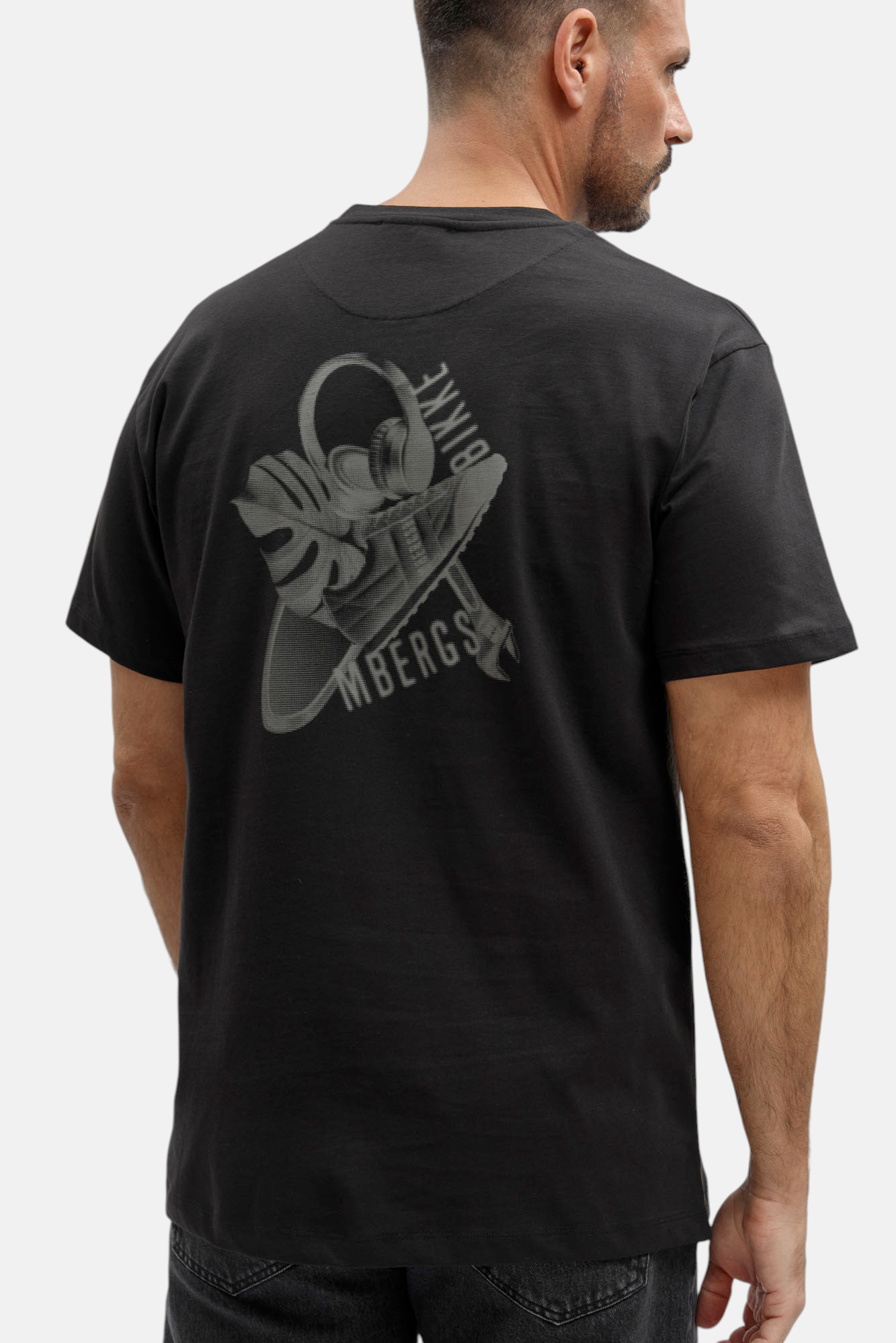 BMT1571 Футболка Bikkembergs Черный