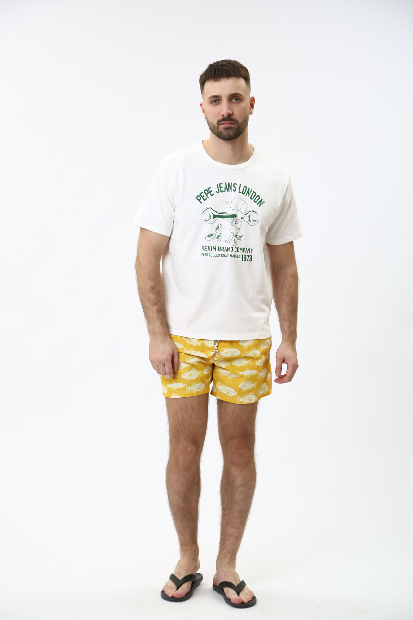 PMB10387 Шорты плавательные Pepe Jeans Желтый