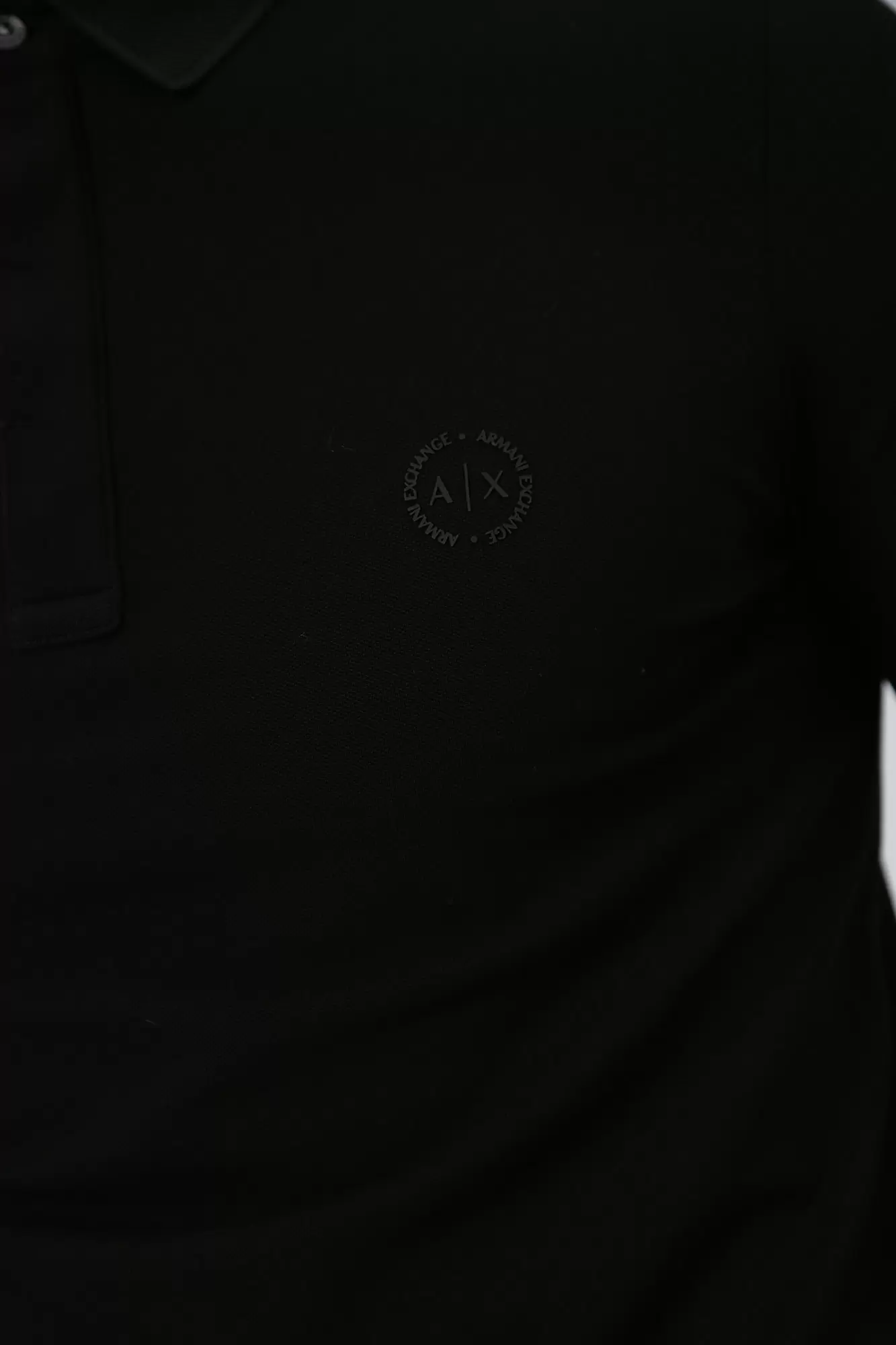 8NZF79_ZJ81Z Поло с длинным рукавом Armani Exchange Черный