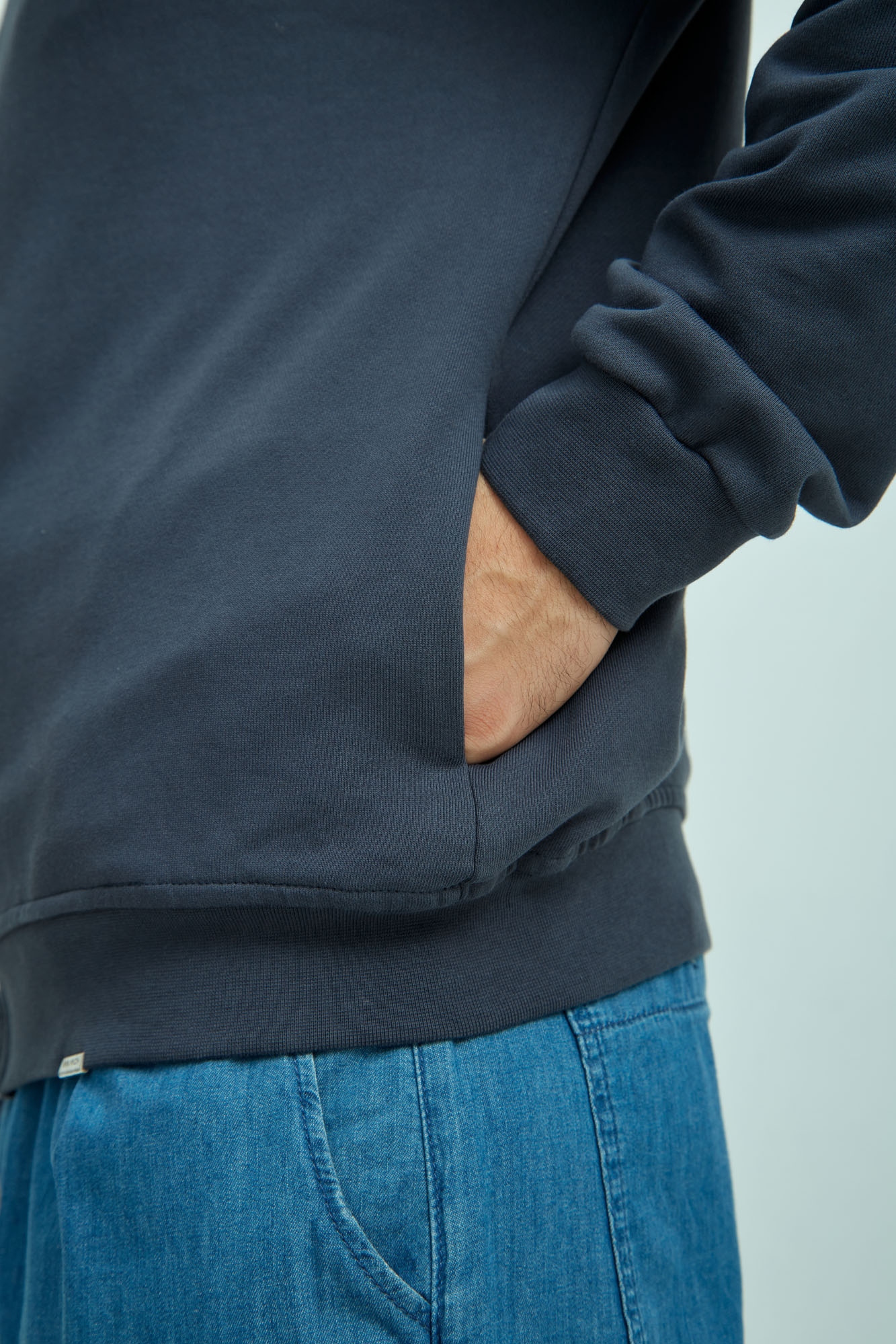 VM-ERK-20-040 Толстовка с капюшоном Van Mich Синий