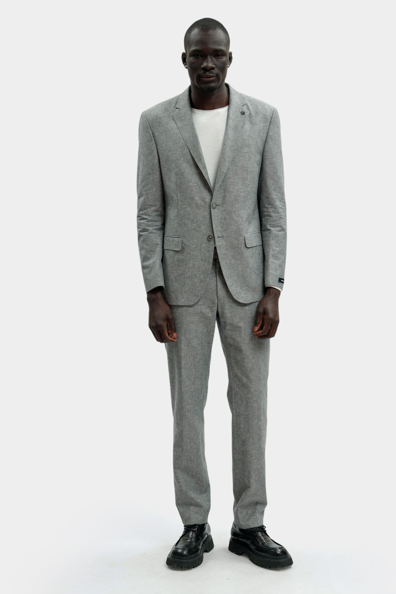 562030_255001 Брюки Karl Lagerfeld Серый