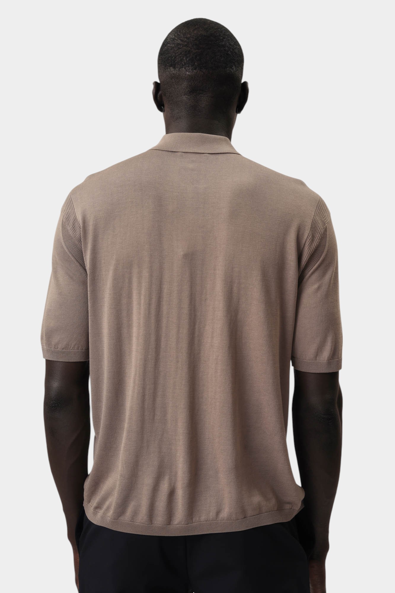 EM000680_AF13907 Поло Emporio Armani Бежевый