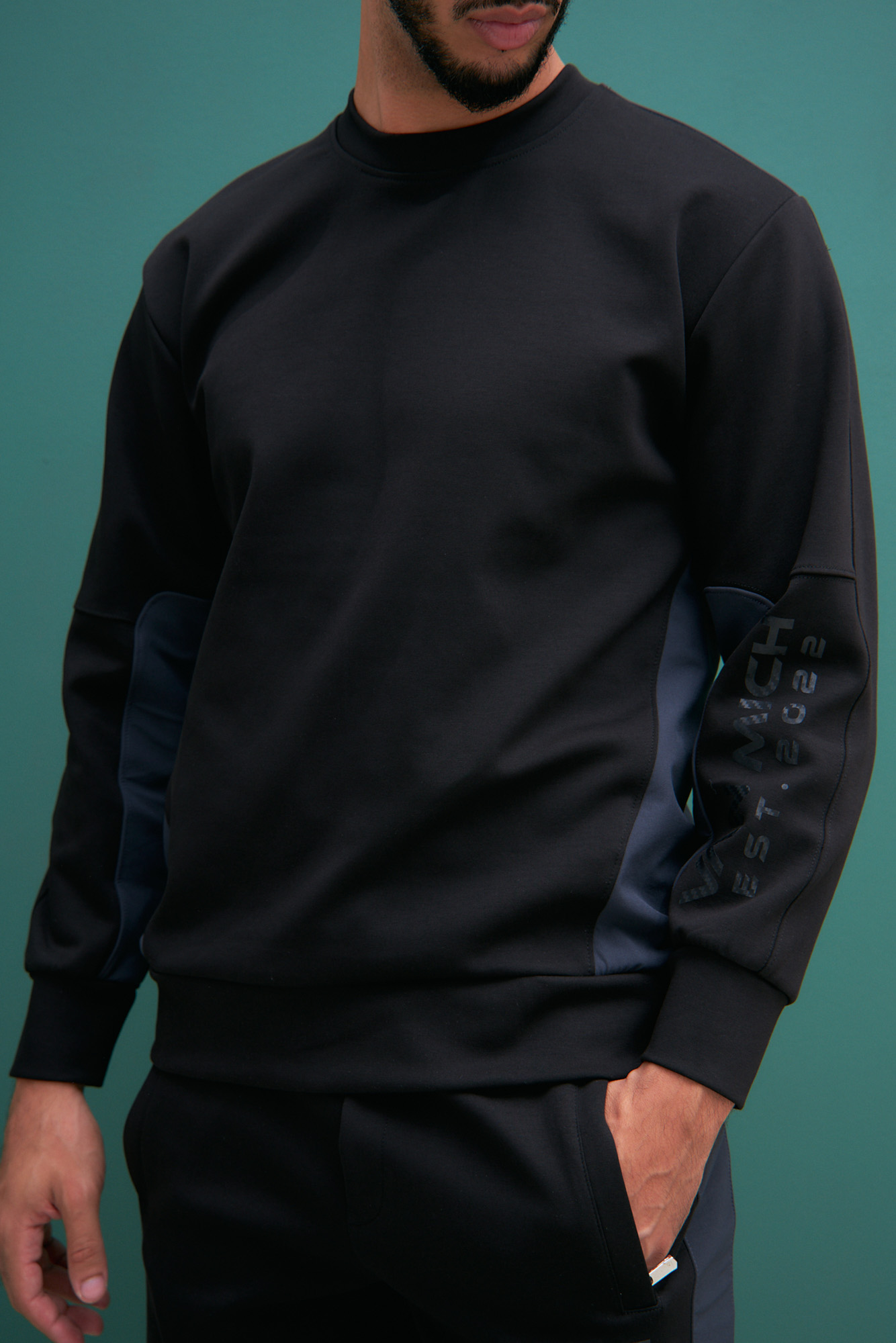 VM-232-20-122 Свитшот Van Mich Черный