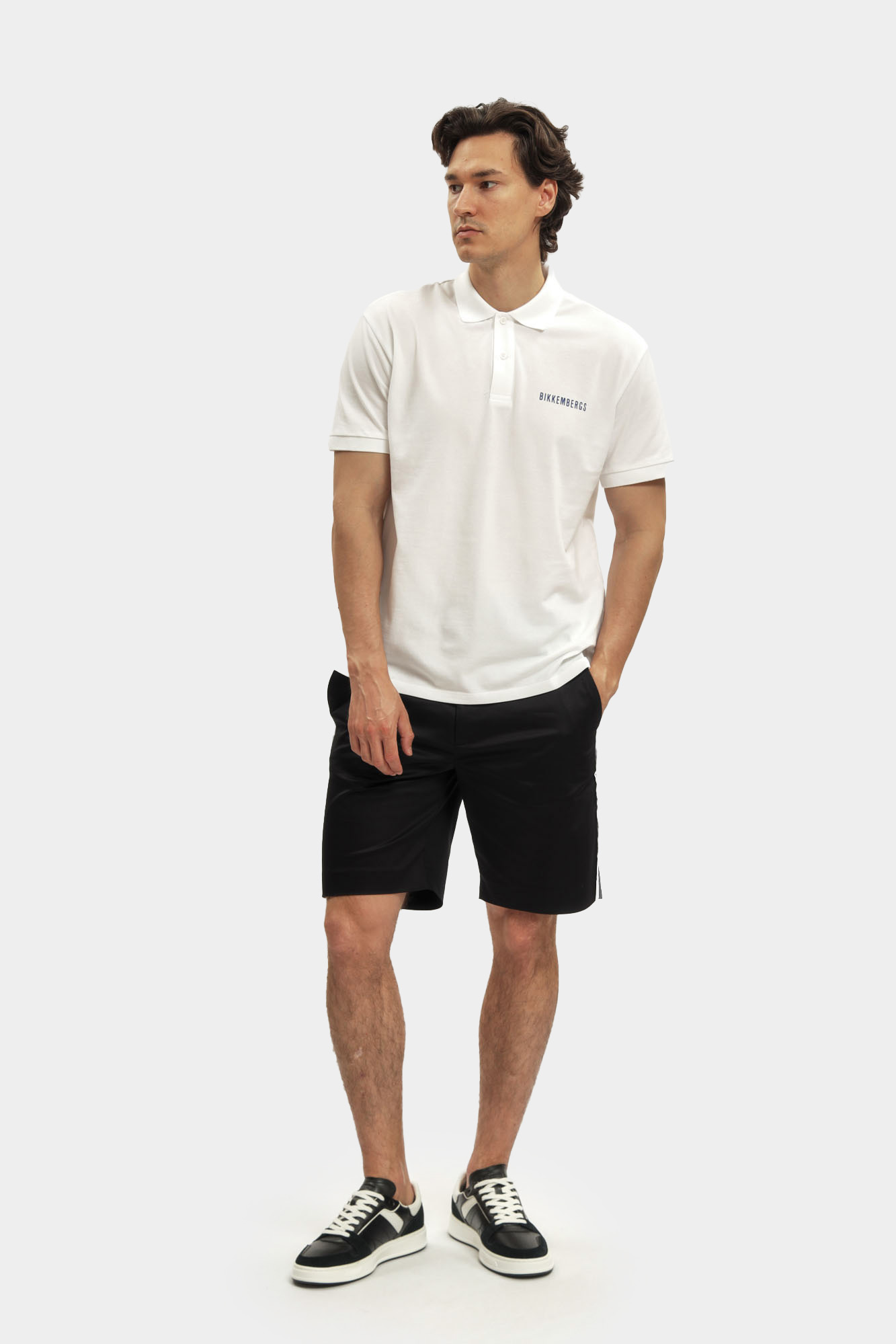 BMT0740 Поло Bikkembergs Белый