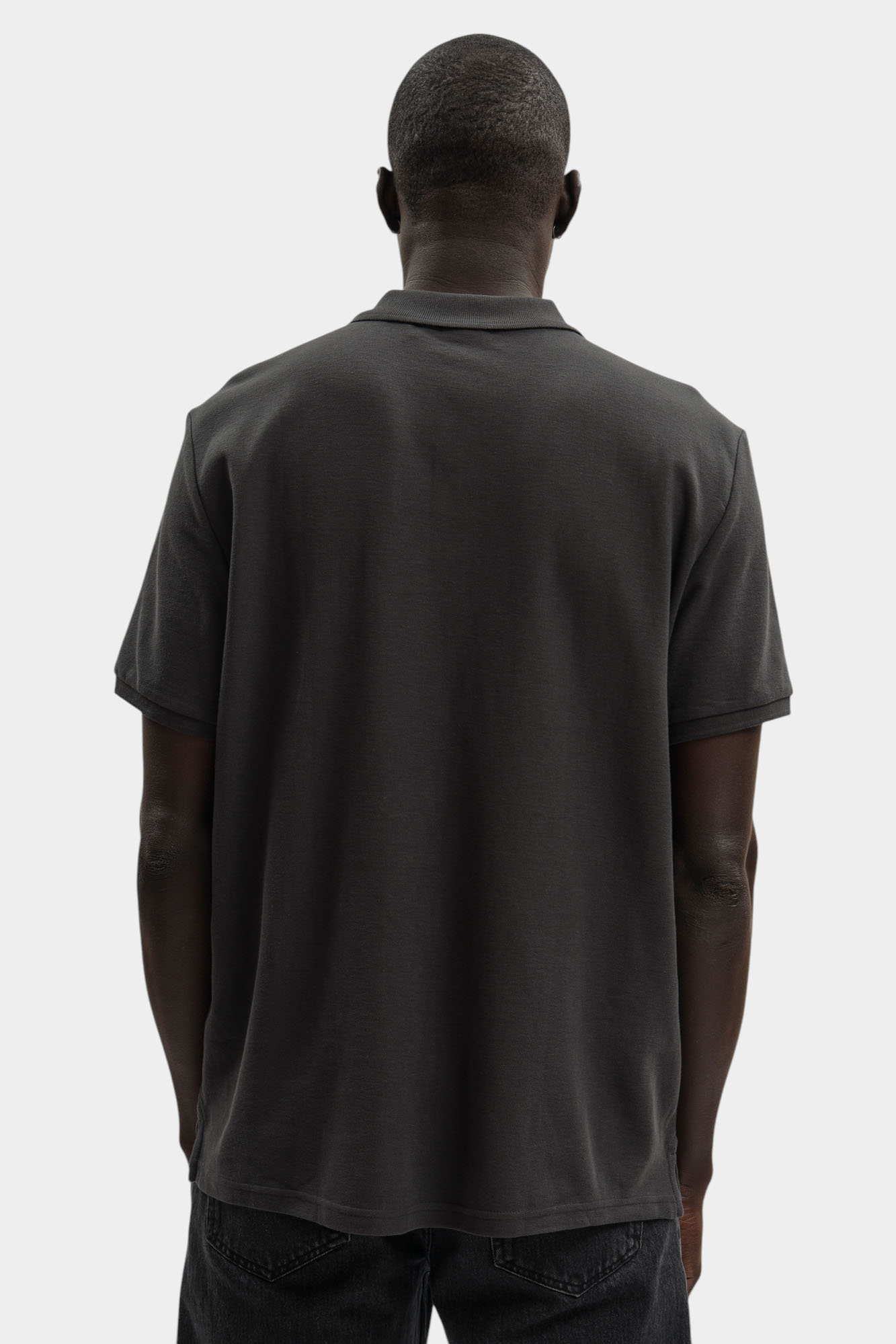 1017408 Поло Mustang Черный