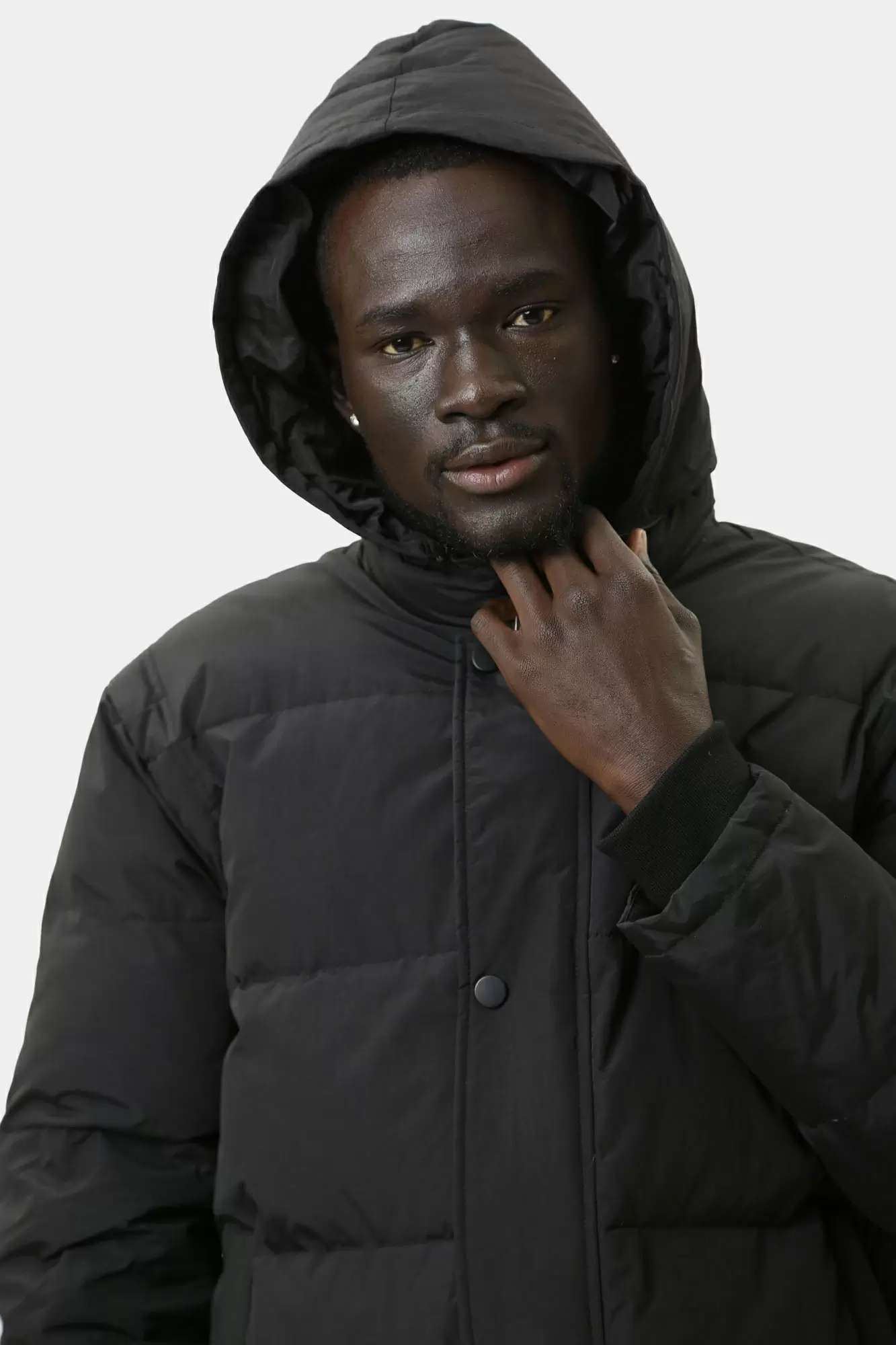 BMG0422 Пуховик Bikkembergs Черный