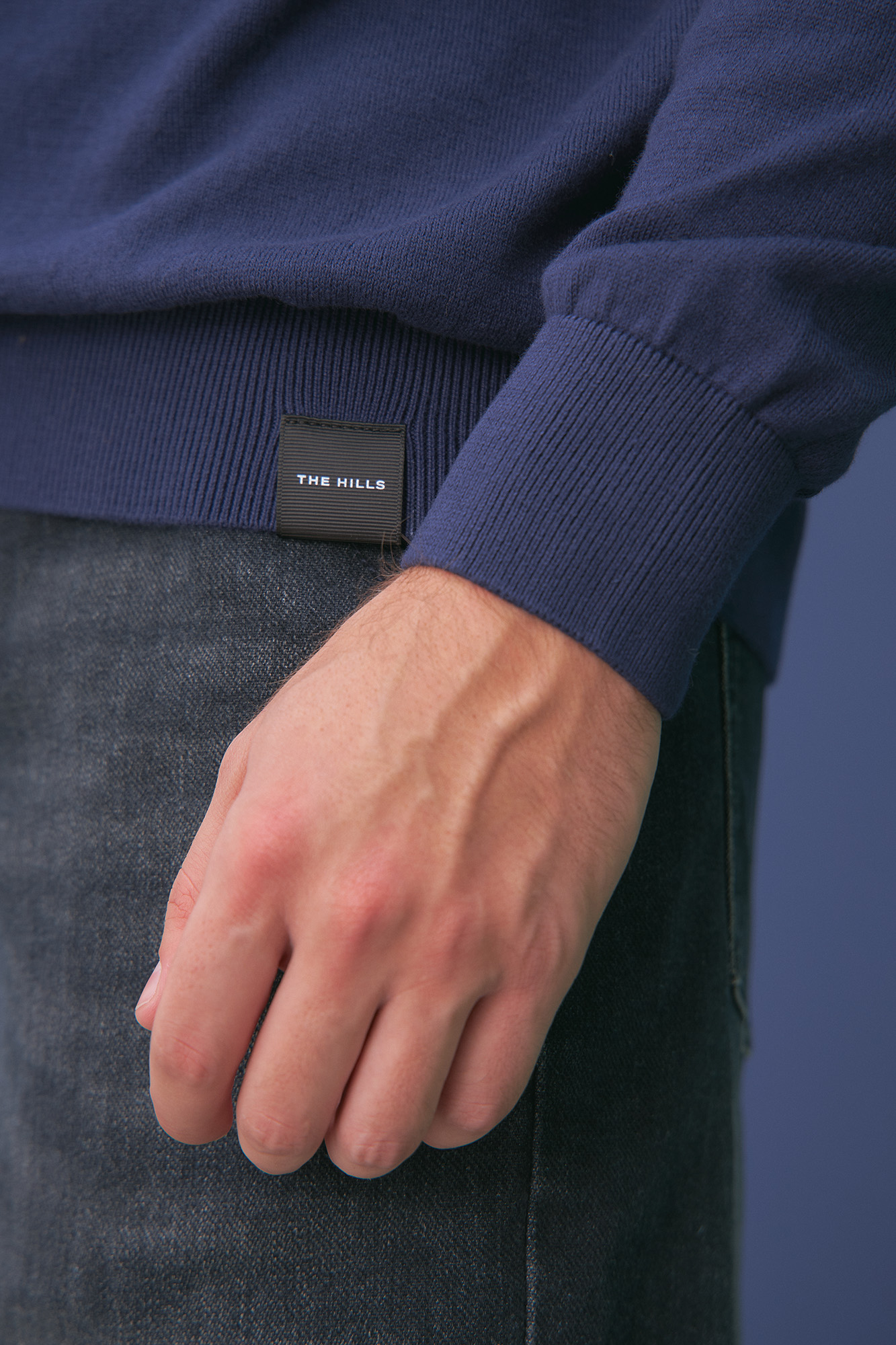 M-231-T-1104 Джемпер The Hills Синий