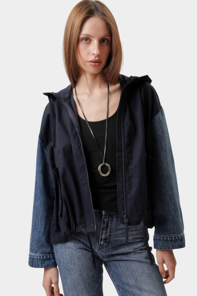 Кепка Armani Exchange Полиэстер Черный