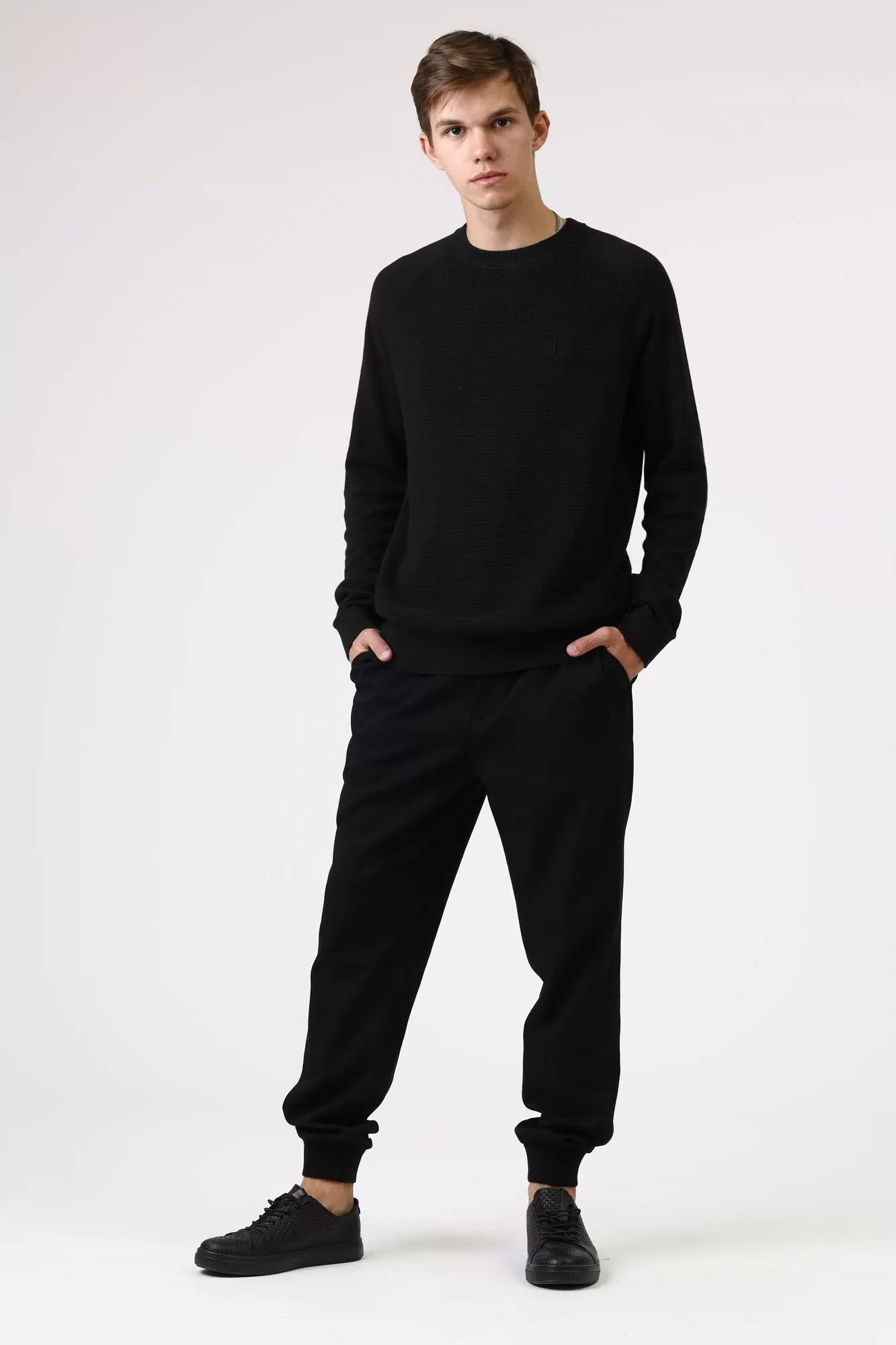 J30J316589_ Джемпер Calvin Klein Jeans Черный